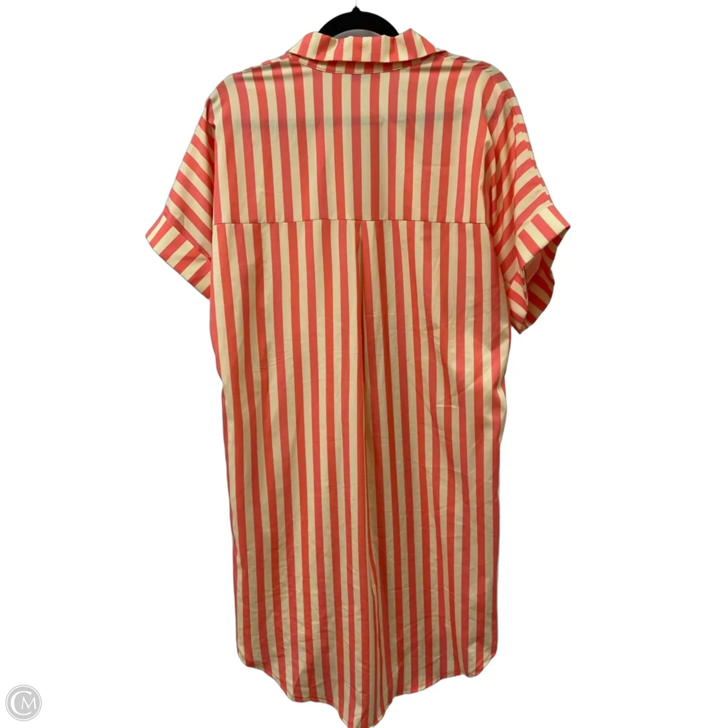 Dress Casual Midi By Wenrine In Striped Pattern, Size: S