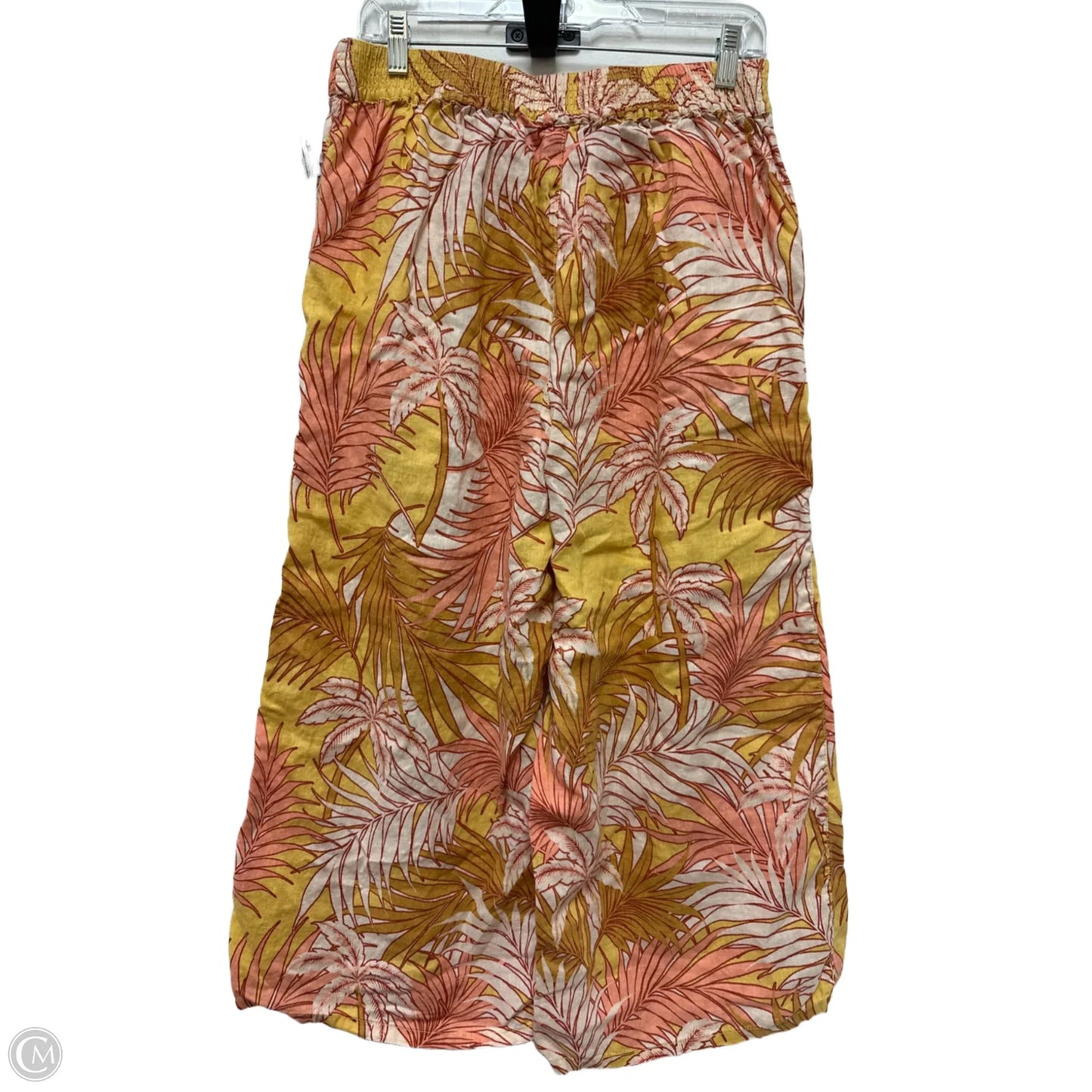 Pants Linen By T Tahari In Yellow, Size: L