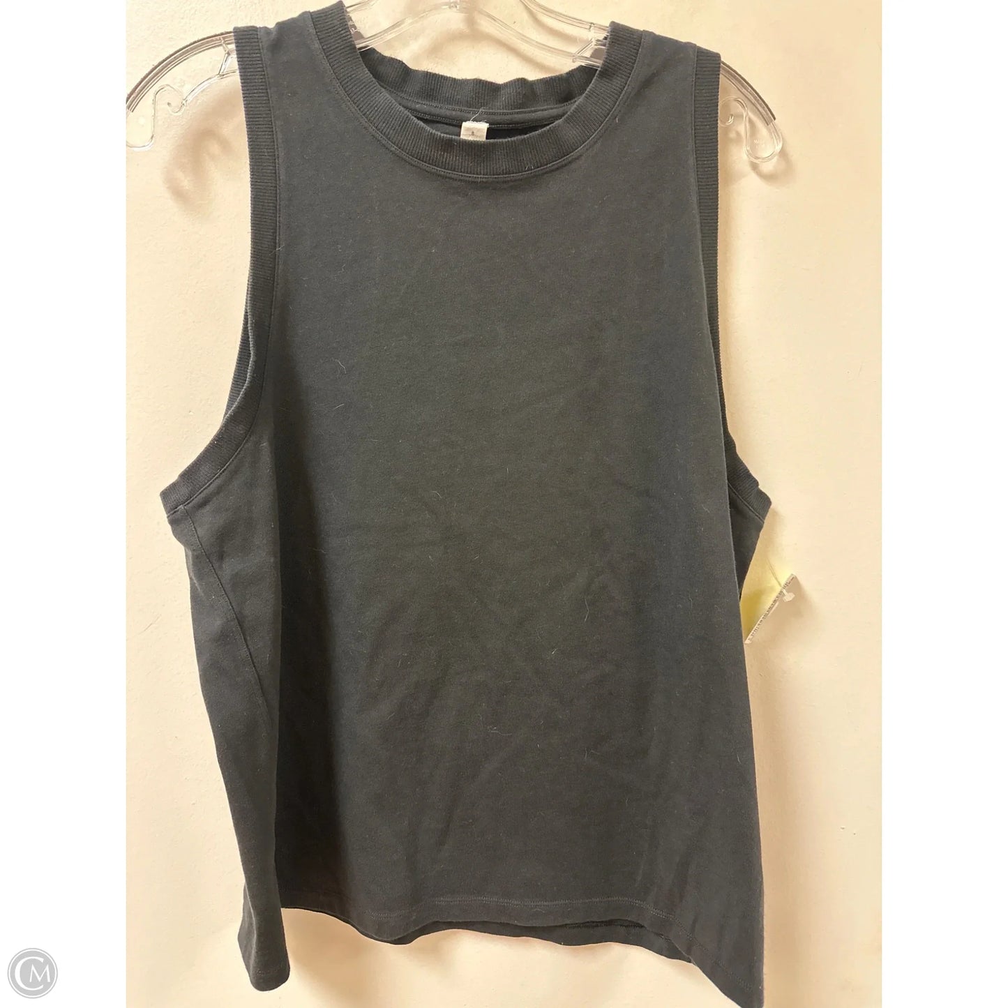 Athletic Tank Top By Lululemon In Black, Size: M