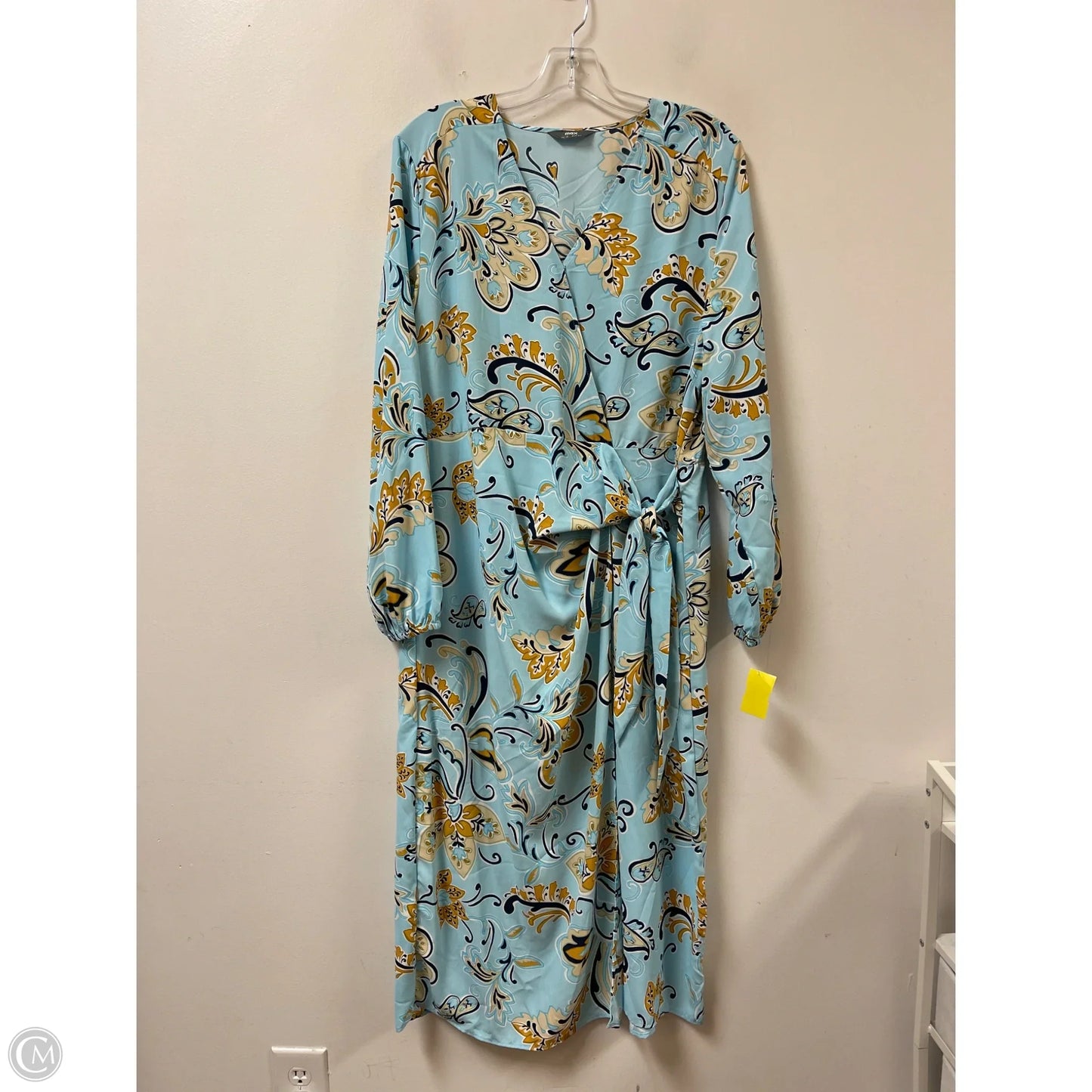 Dress Casual Maxi By Clothes Mentor In Blue, Size: 1x