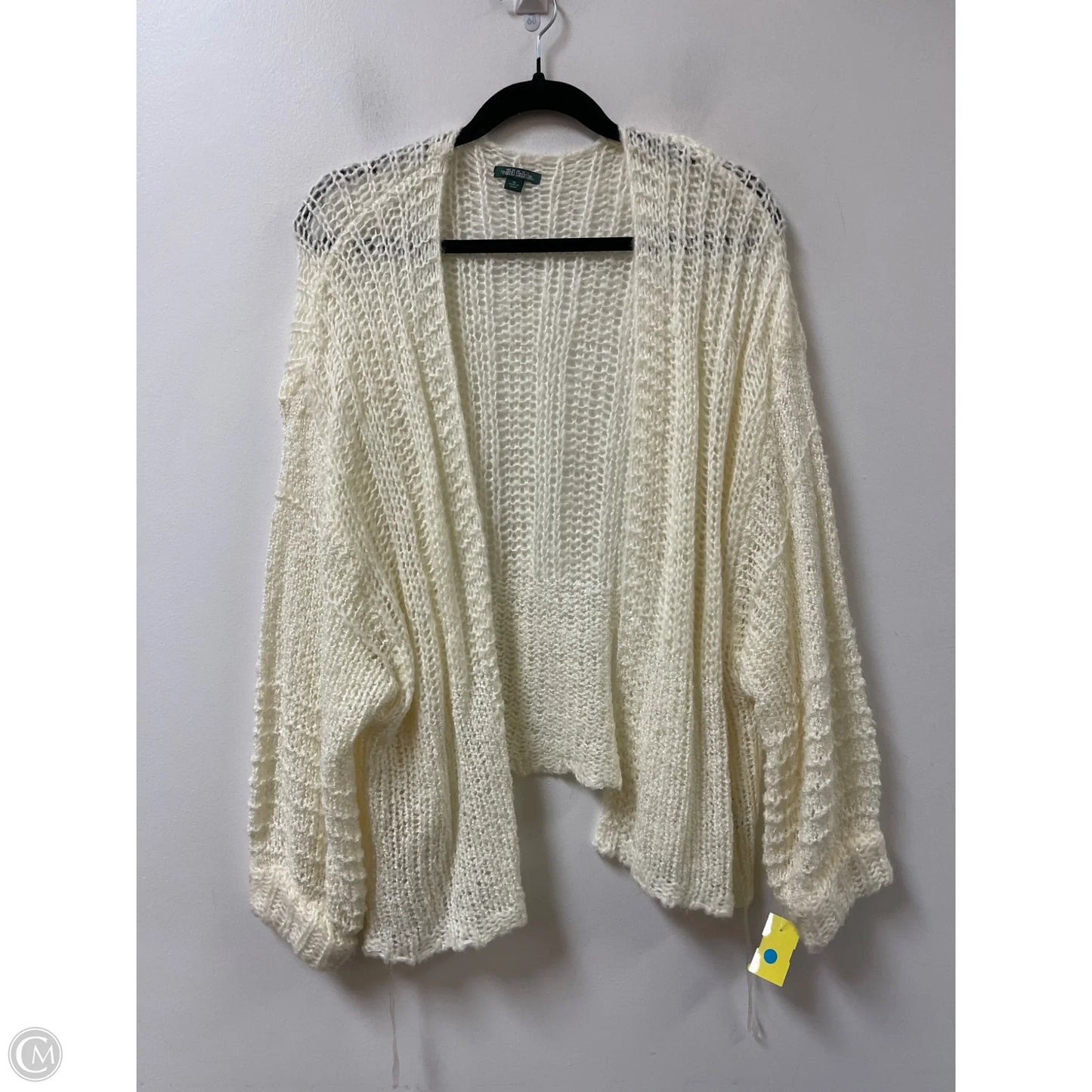 Sweater Cardigan By Wild Fable In Cream, Size: Xl