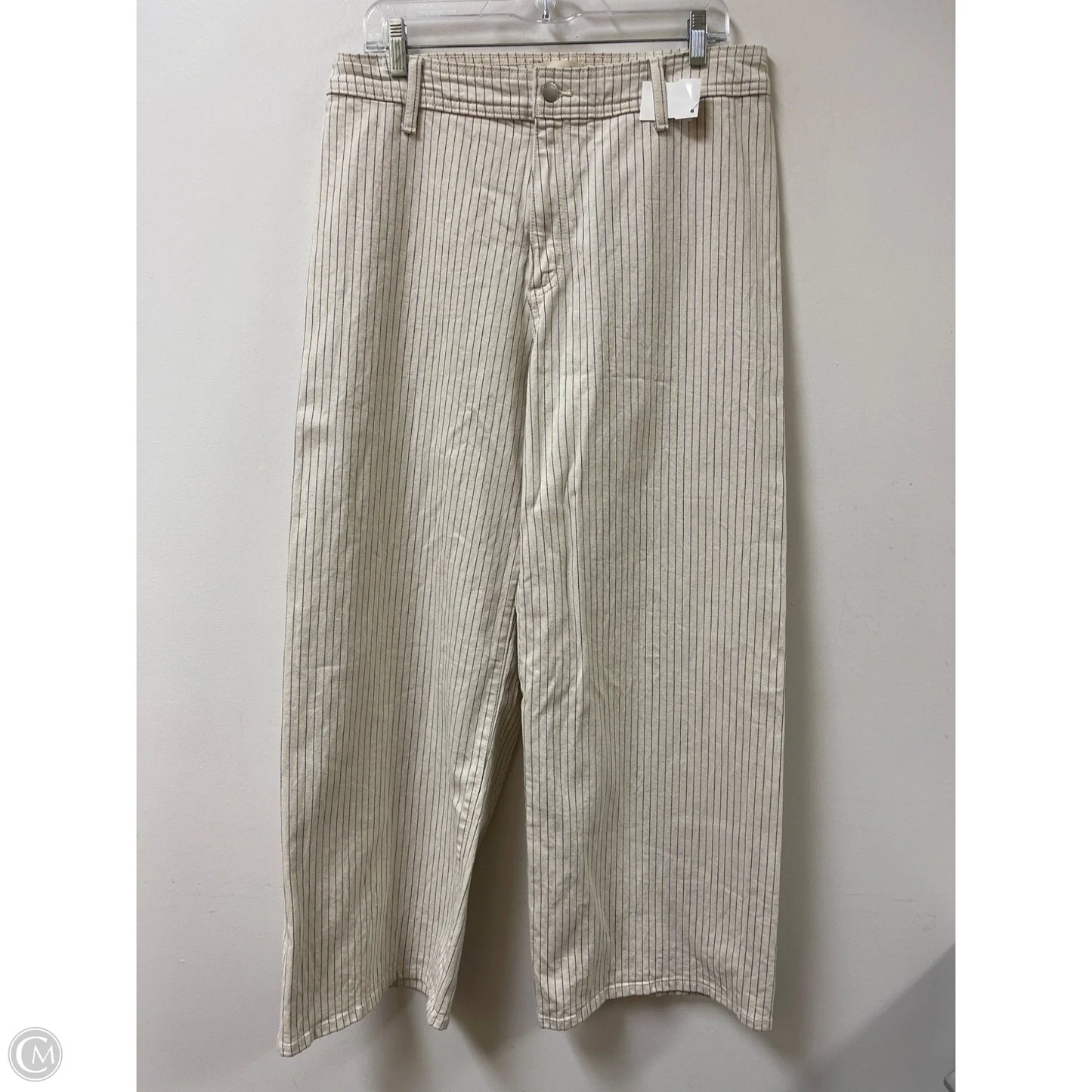 Jeans Wide Leg By Universal Thread In Cream, Size: 12