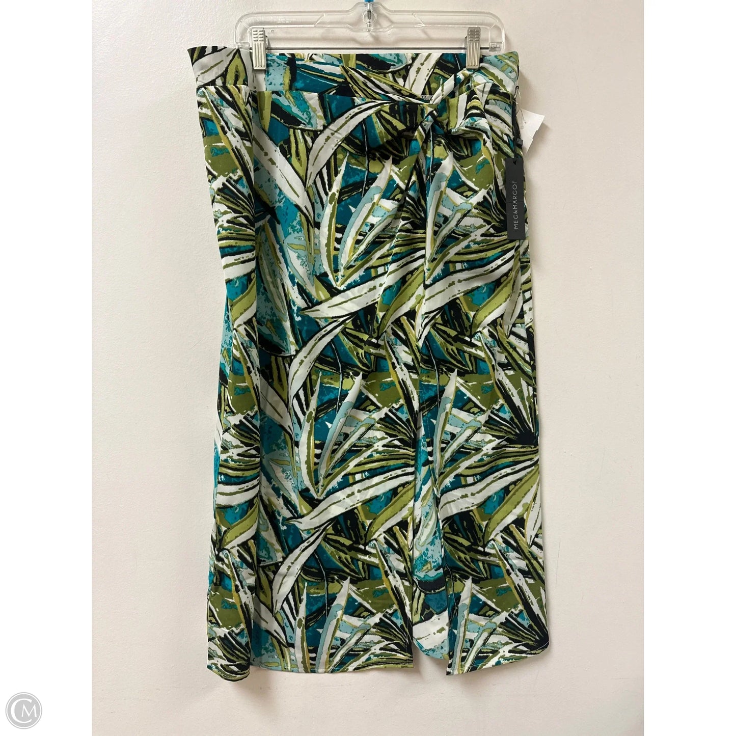 Skirt Maxi By Clothes Mentor In Green, Size: L