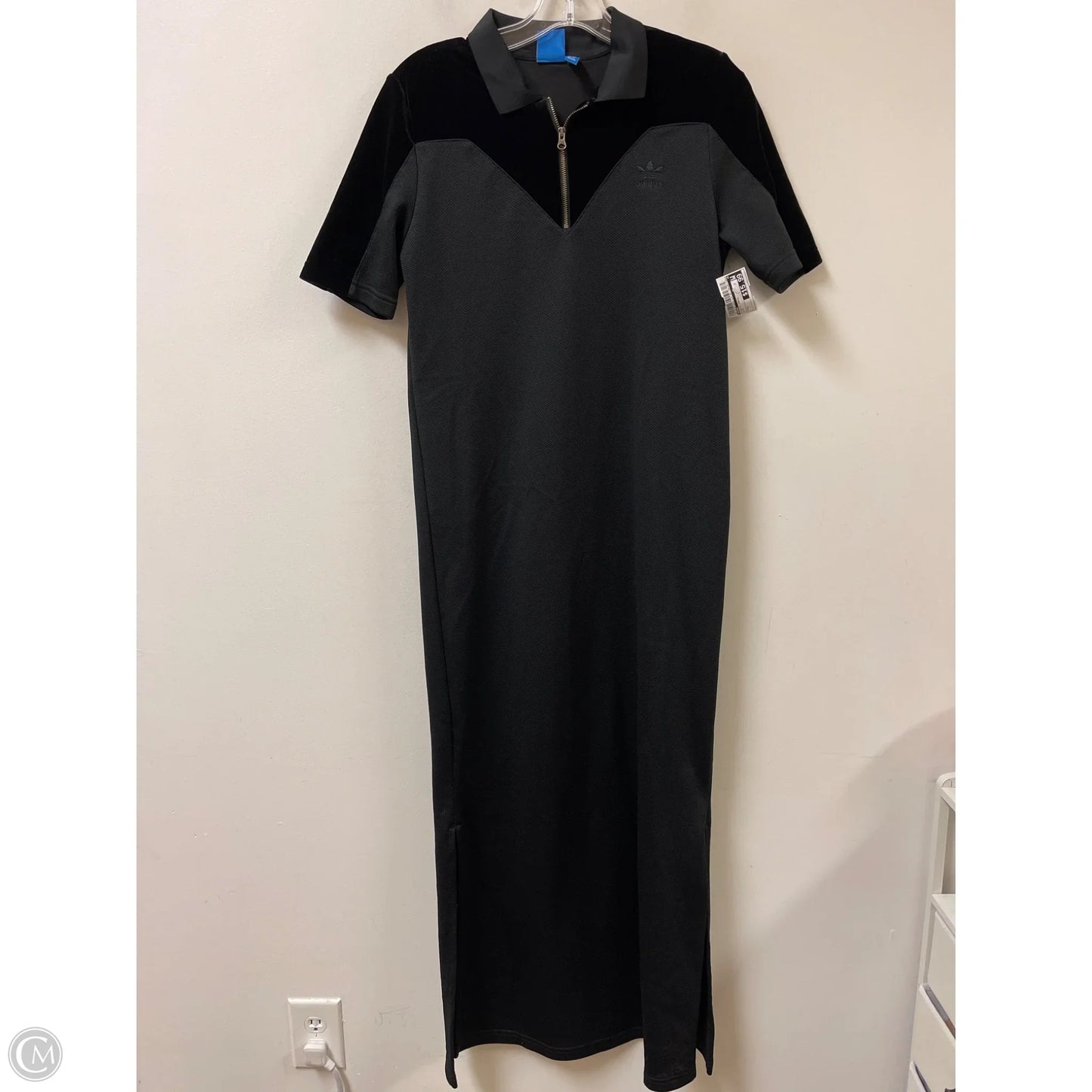 Athletic Dress By Adidas In Black, Size: M