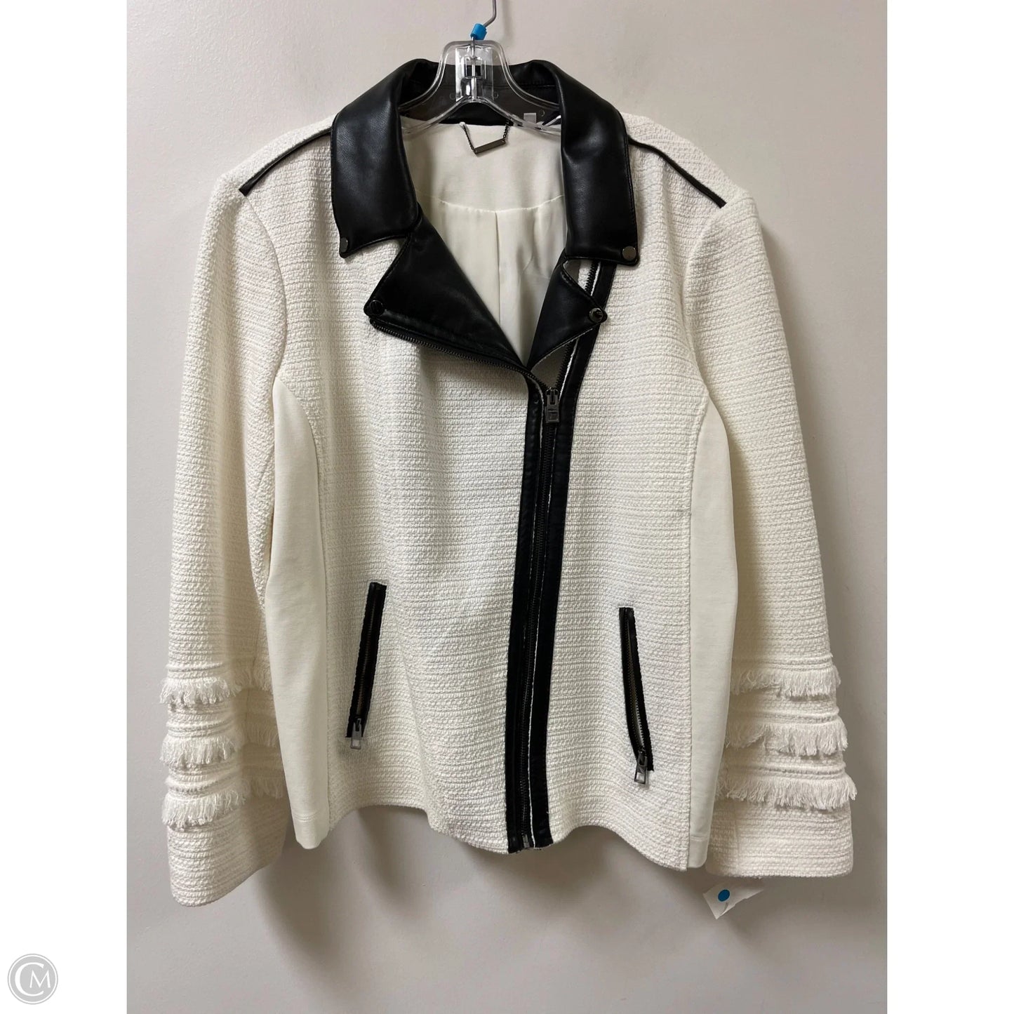 Coat Other By Chicos In White, Size: Xl