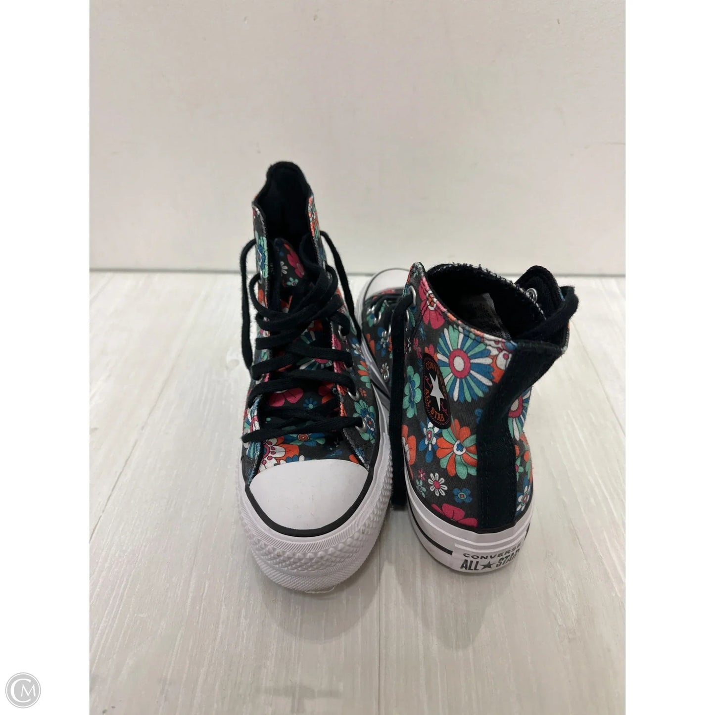 Shoes Sneakers By Converse In Floral Print, Size: 6