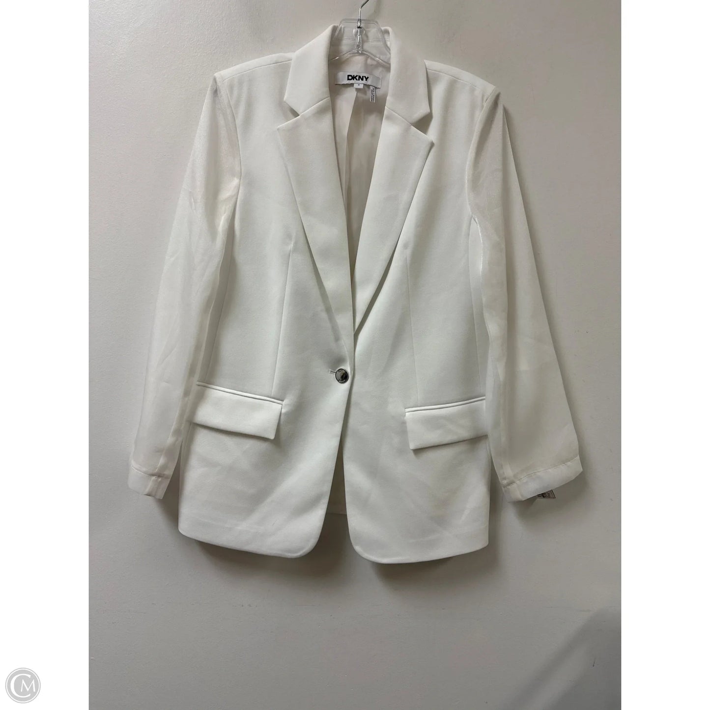 Blazer By Dkny In White, Size: M