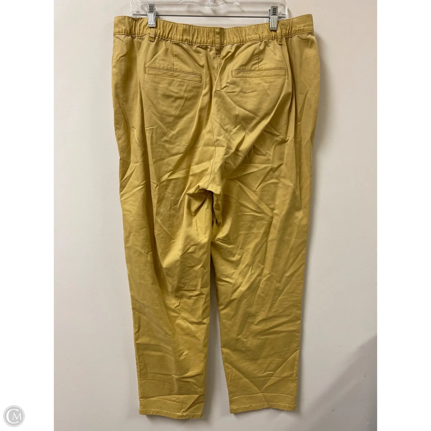 Pants Chinos & Khakis By J. Jill In Yellow, Size: 16