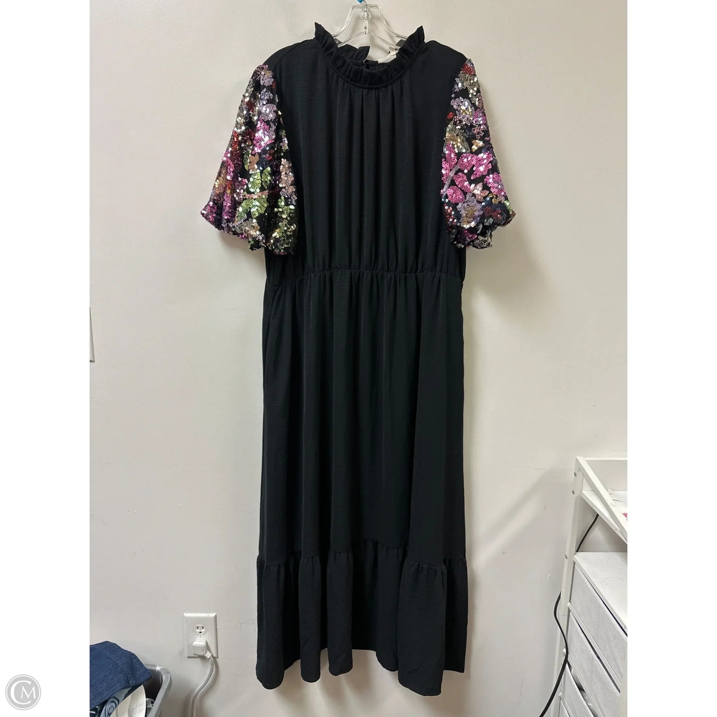 Dress Casual Maxi By Haptics In Black, Size: 3x