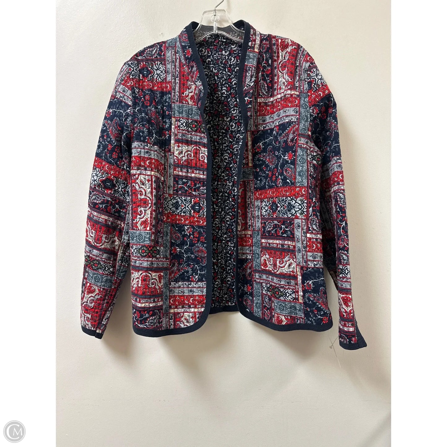 Jacket Other By Clothes Mentor In Blue & Red, Size: M