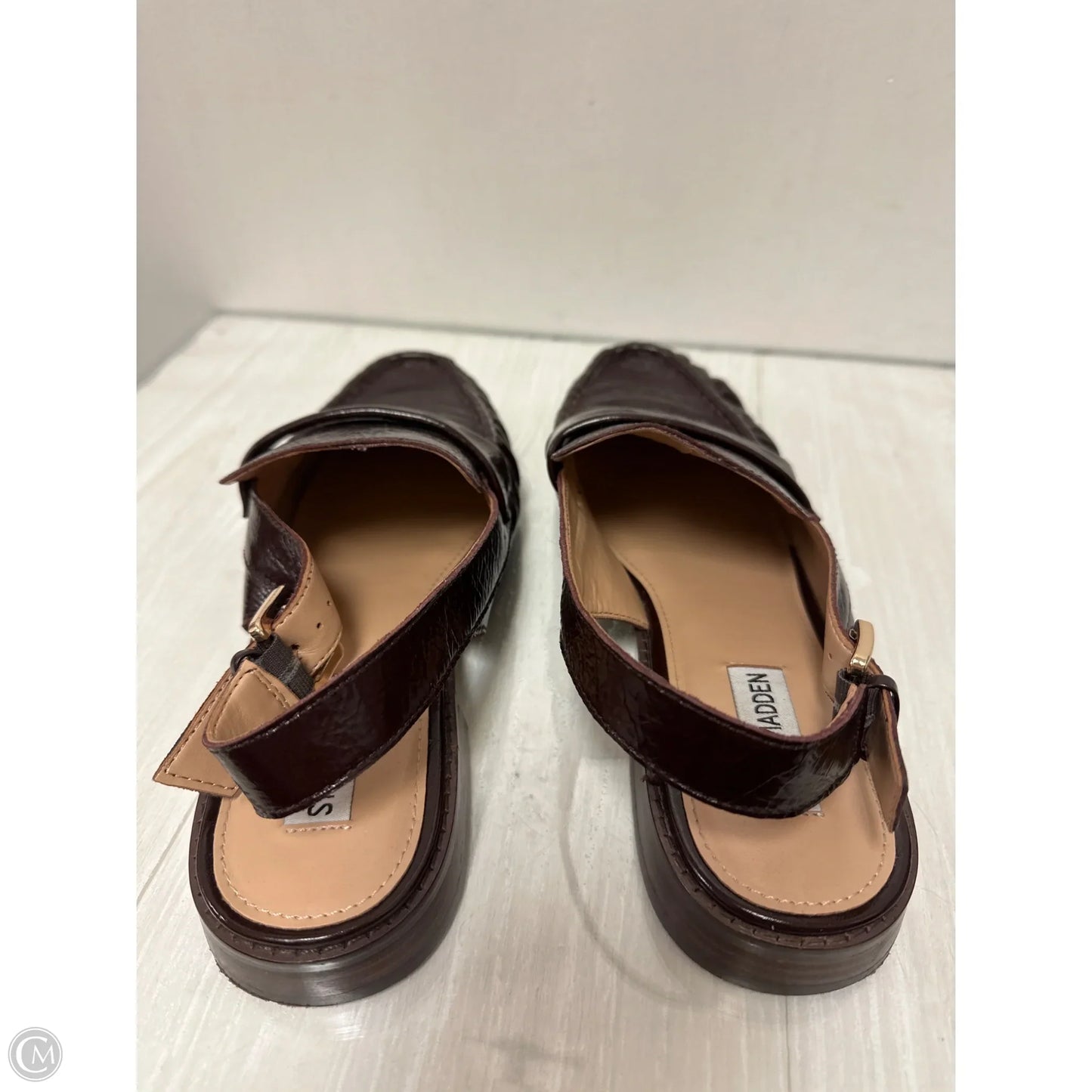Shoes Flats By Steve Madden In Brown, Size: 10