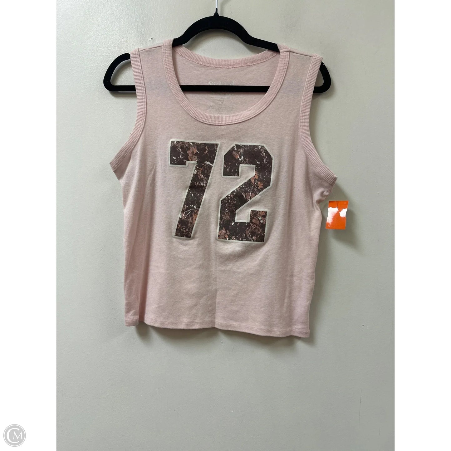 Tank Top By Clothes Mentor In Pink, Size: Xl