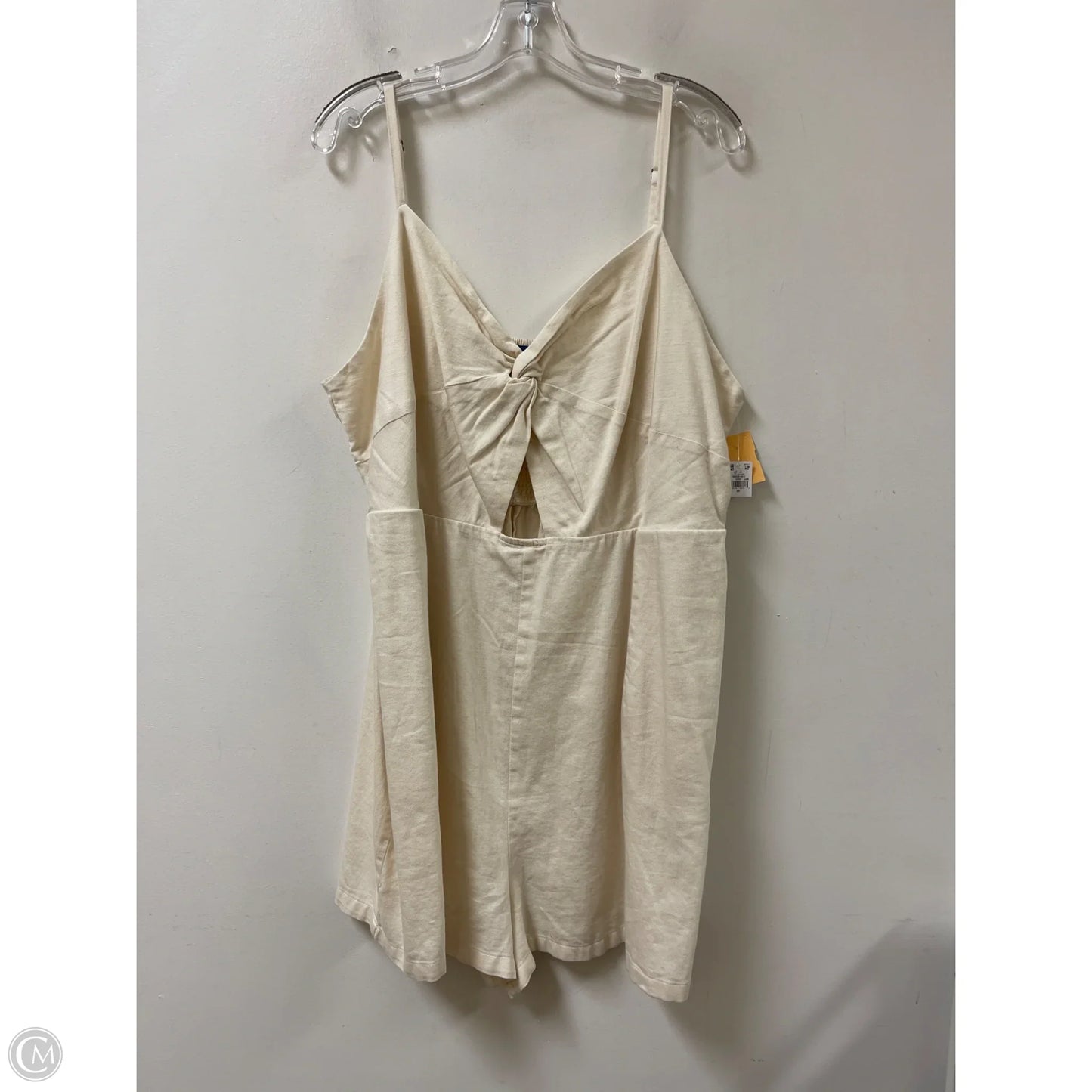 Romper By Old Navy In Cream, Size: 2x