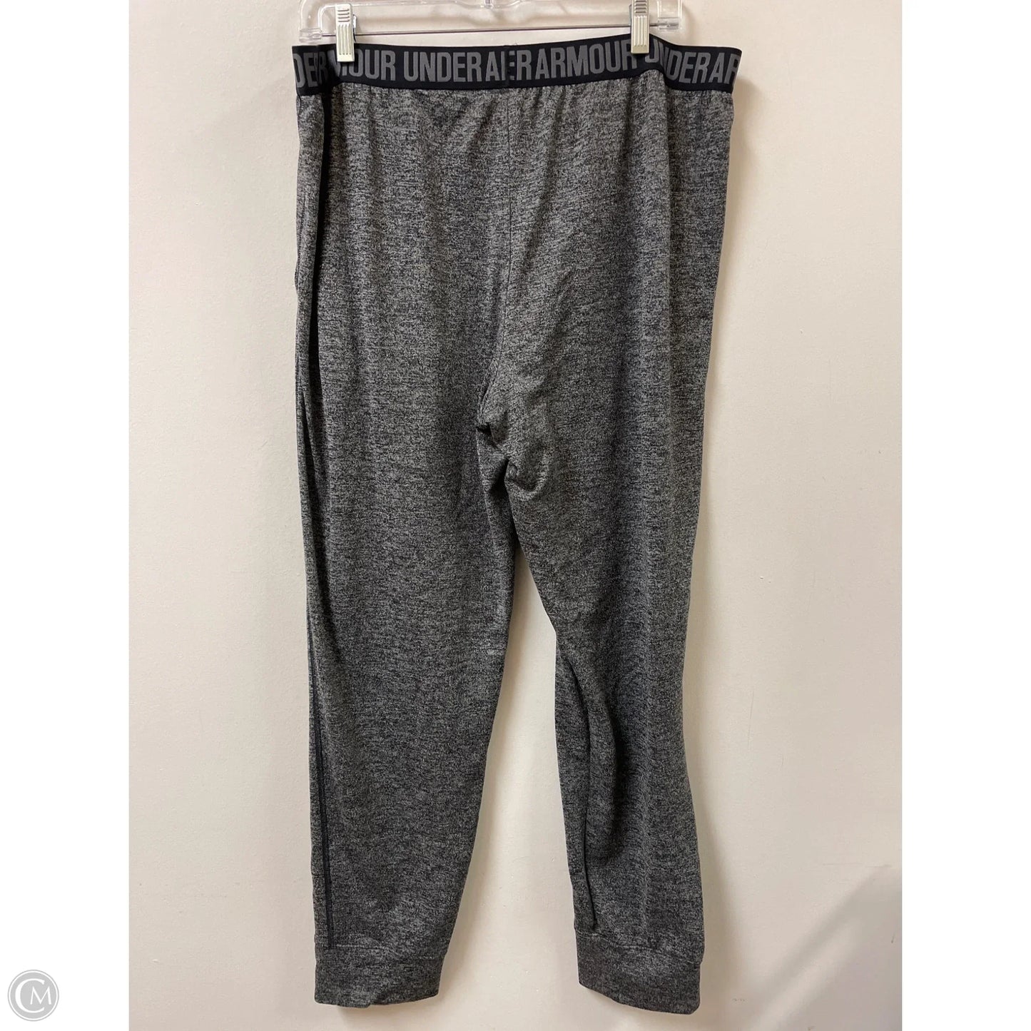 Athletic Pants By Under Armour In Grey, Size: 14