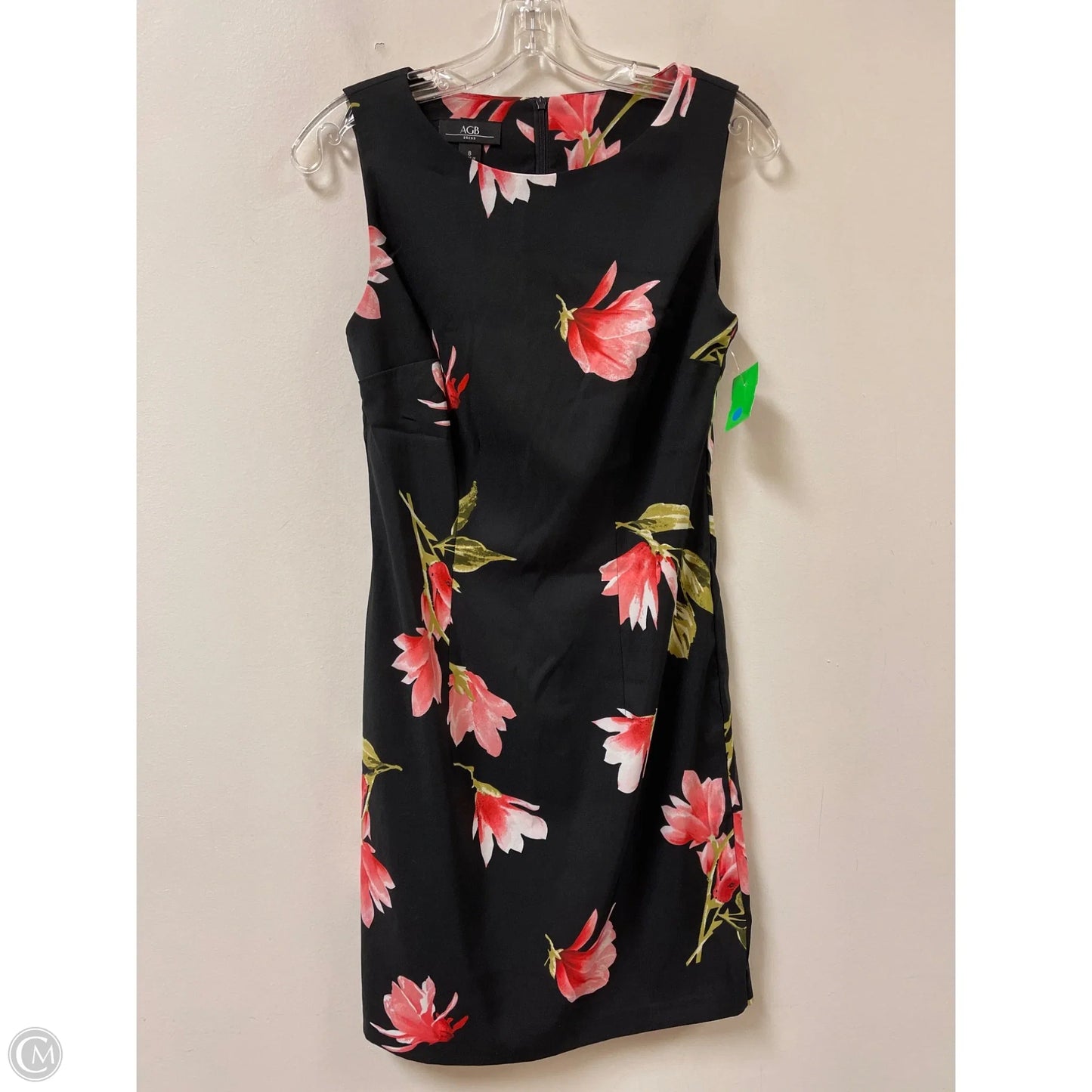 Dress Casual Midi By Agb In Black, Size: M