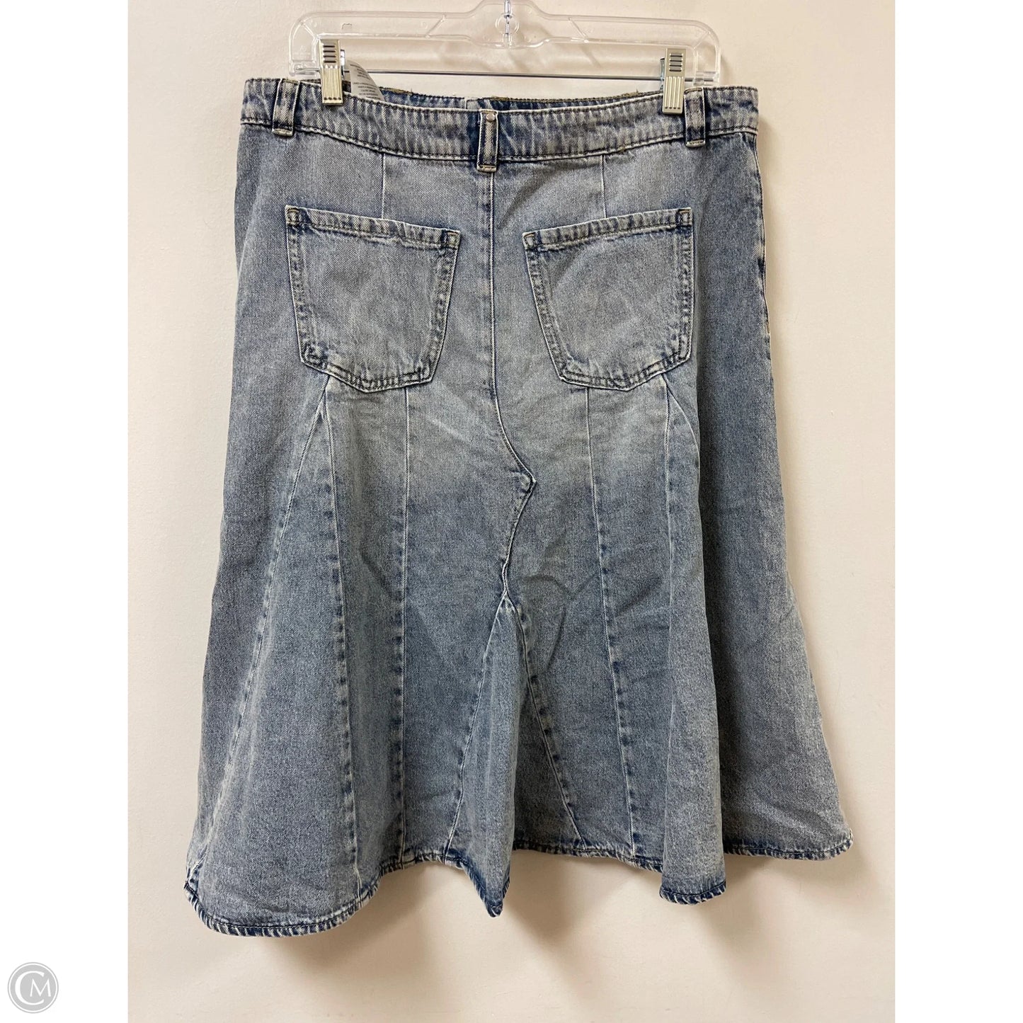 Skirt Designer By Rebecca Minkoff In Blue Denim, Size: 8