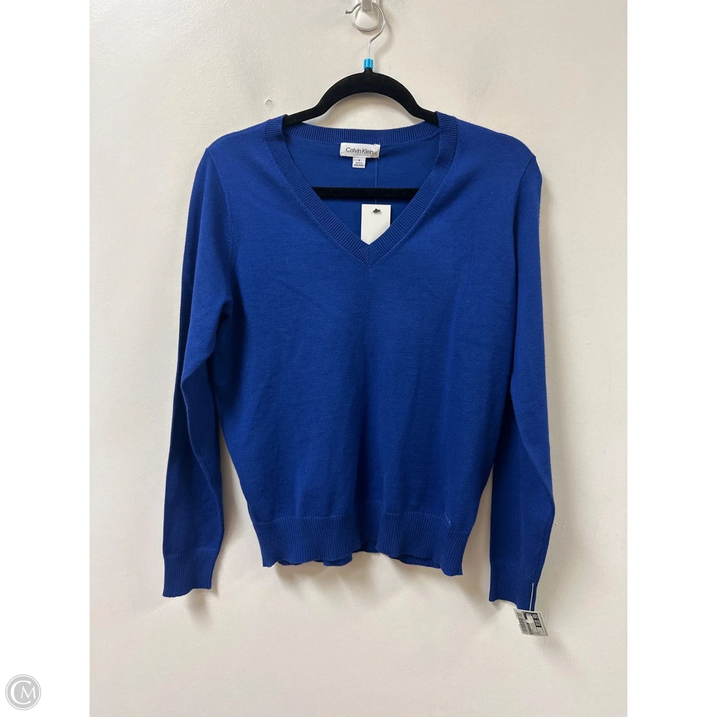 Sweater By Calvin Klein In Blue, Size: S