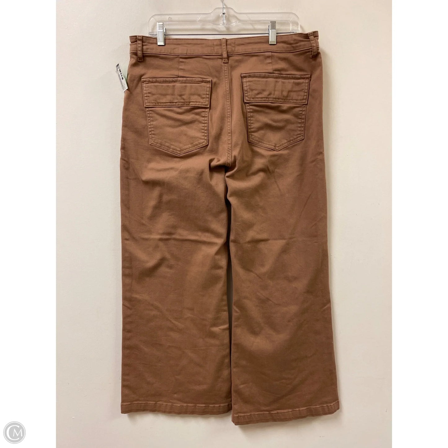 Jeans Wide Leg By Kut In Brown, Size: 14