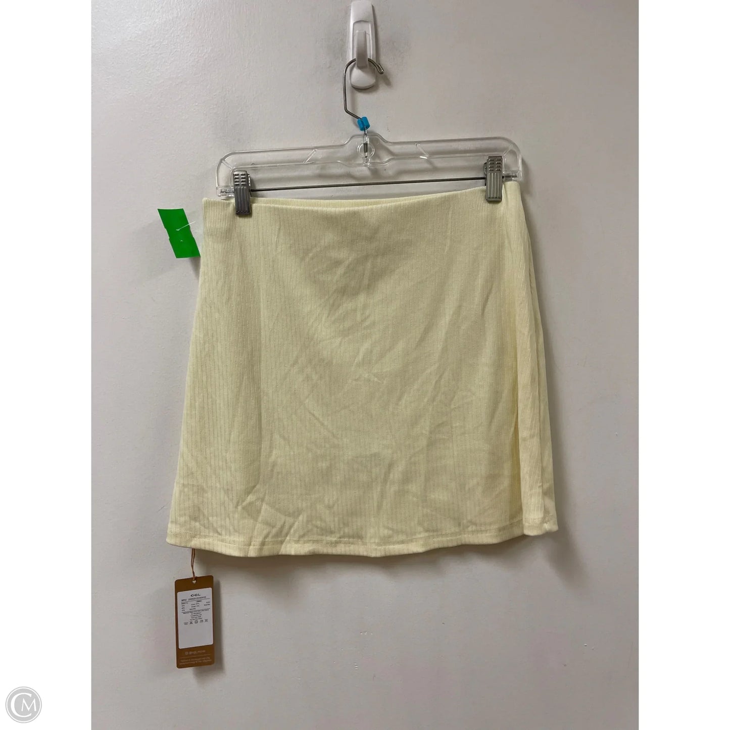 Athletic Skort By Clothes Mentor In Yellow, Size: 8