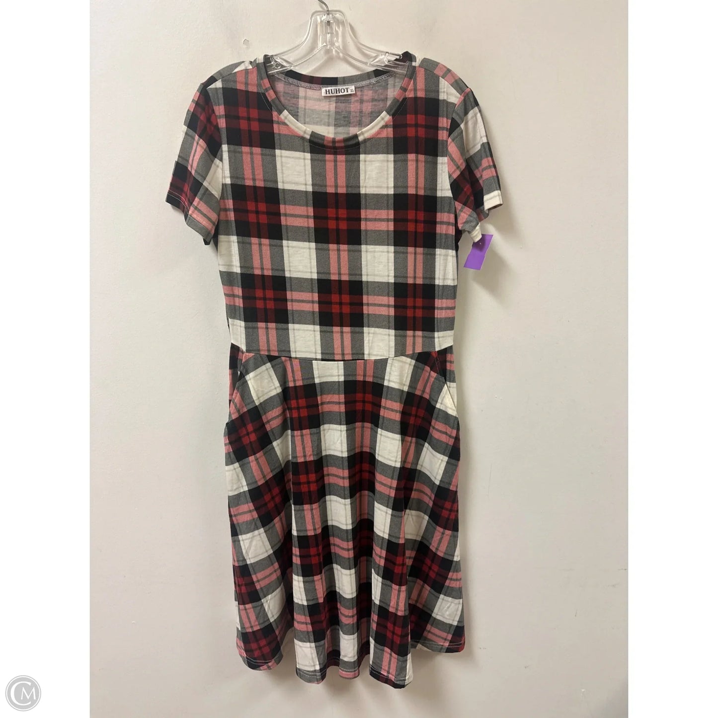 Dress Casual Midi By Clothes Mentor In Red, Size: Xl