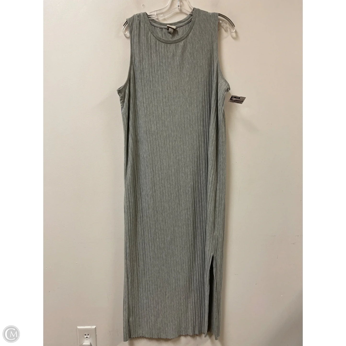 Dress Casual Maxi By A New Day In Grey, Size: L