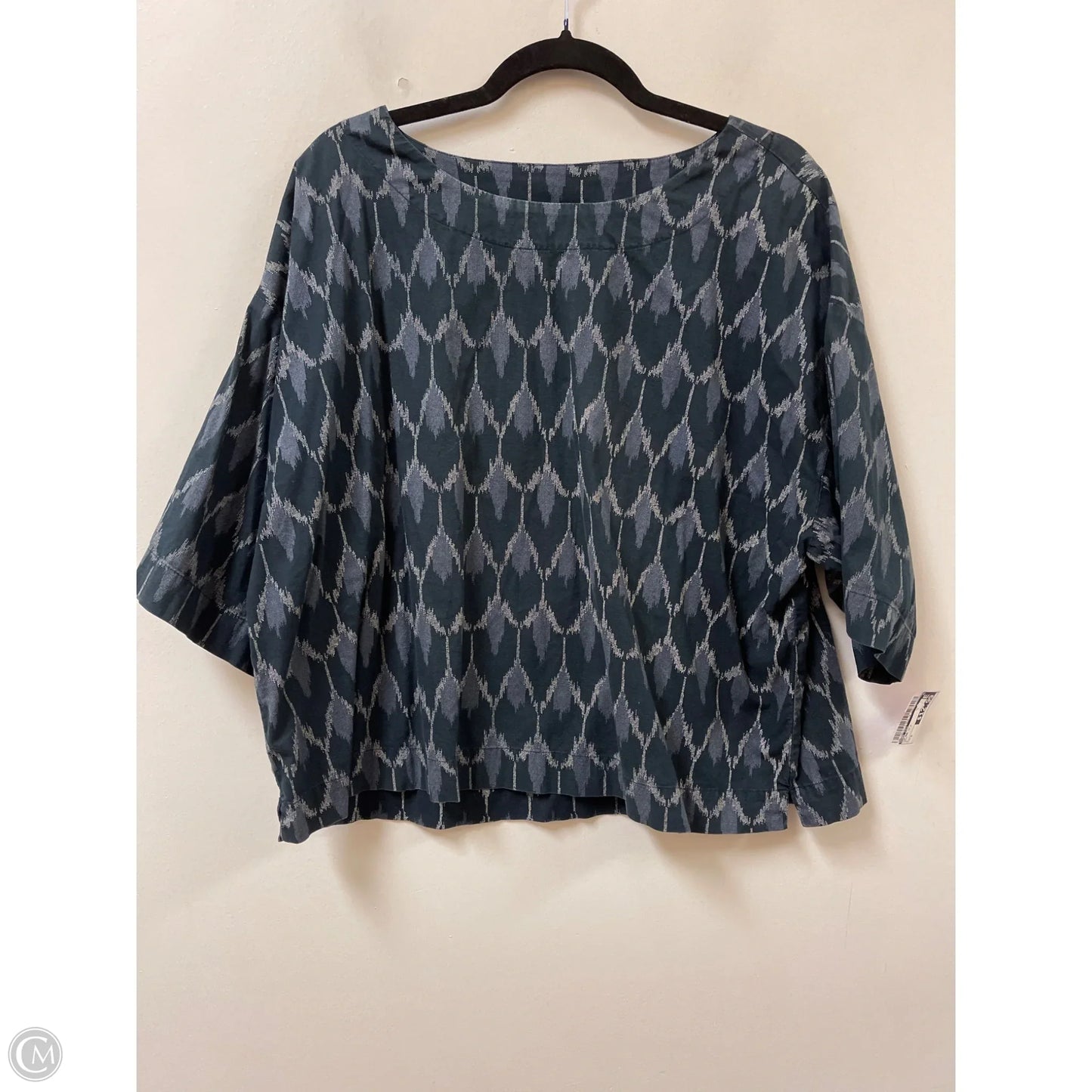 Top Long Sleeve By Pure Jill In Navy, Size: S