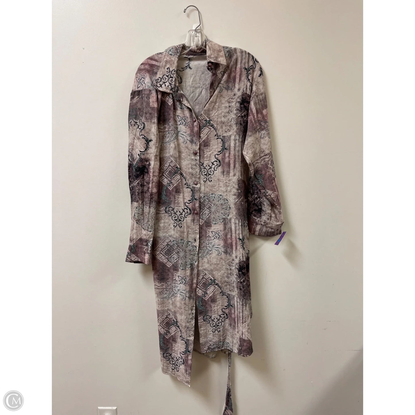 Dress Casual Midi By Clothes Mentor In Purple, Size: Xl