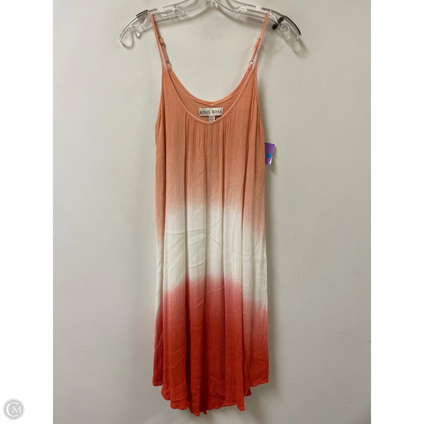 Dress Casual Short By Knox Rose In Orange, Size: S