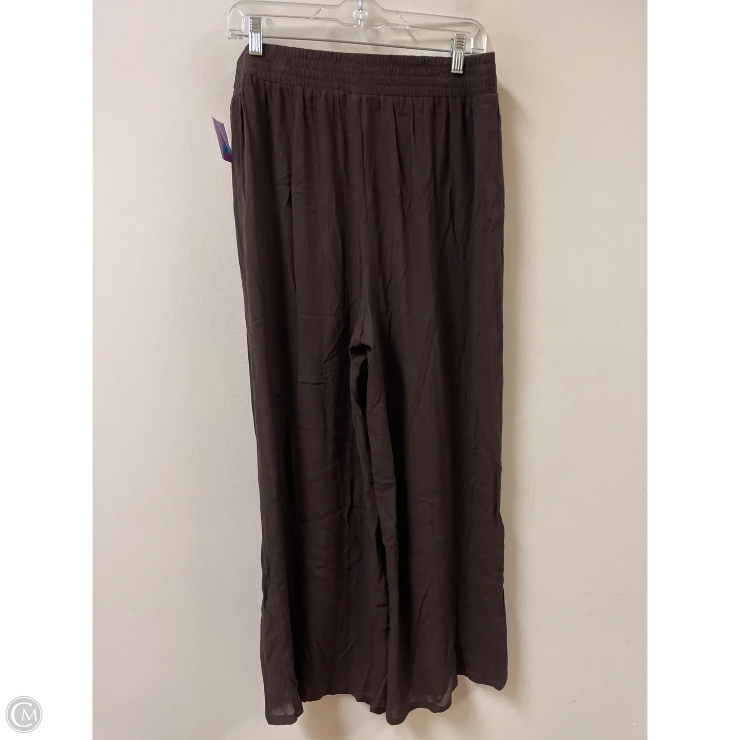 Pants Wide Leg By In Studio In Brown, Size: 12