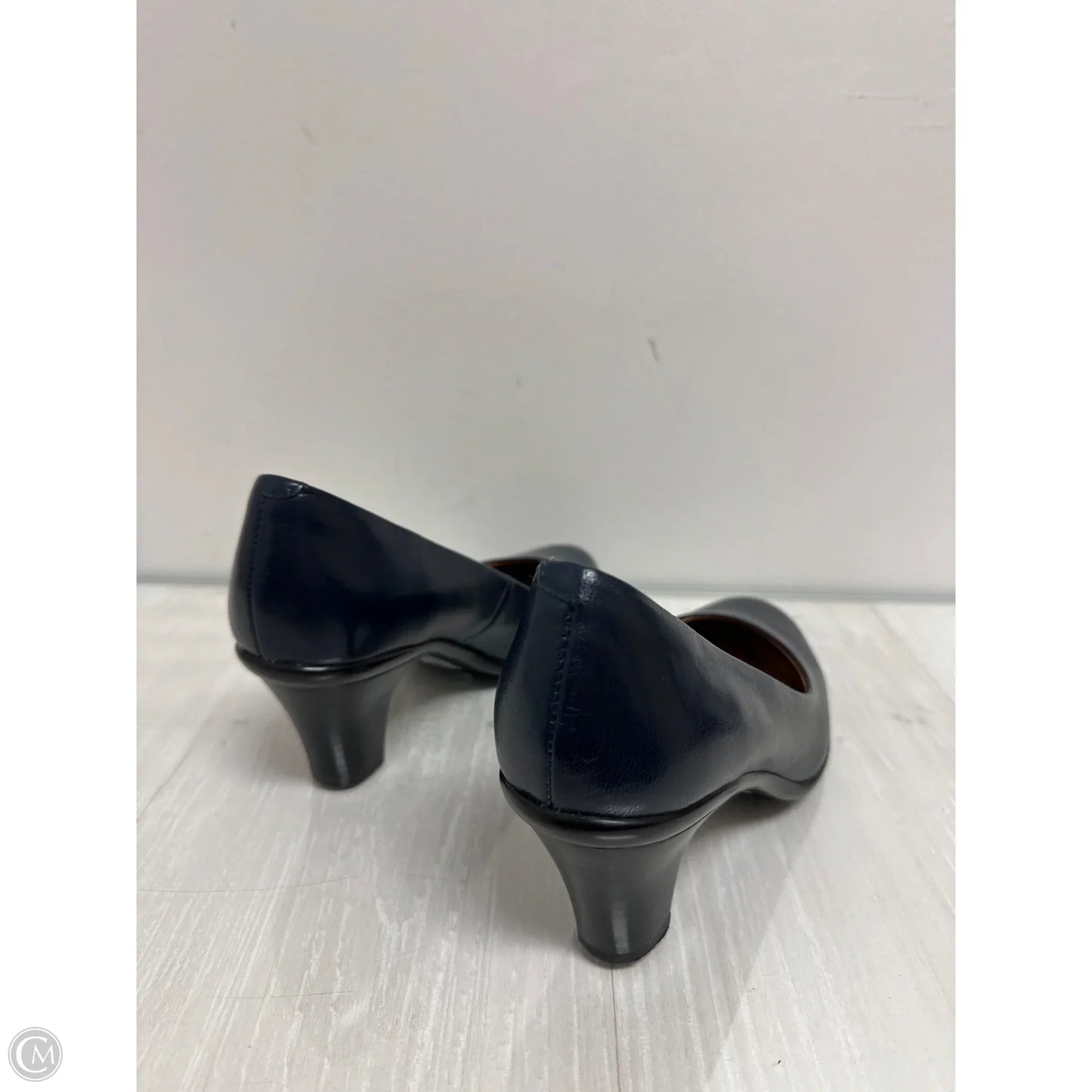 Shoes Heels Block By Sofft In Navy, Size: 7