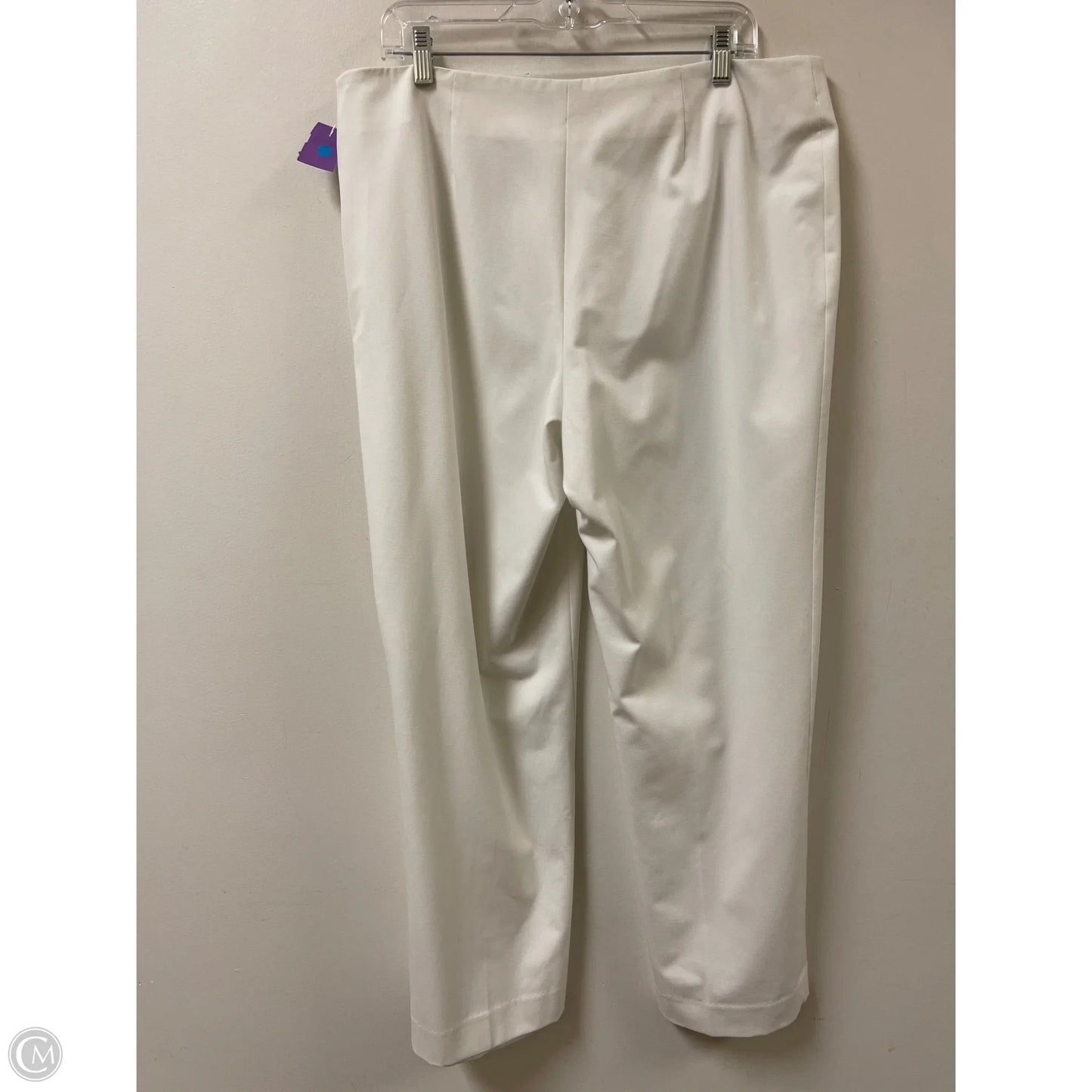 Pants Dress By Talbots In White, Size: 16