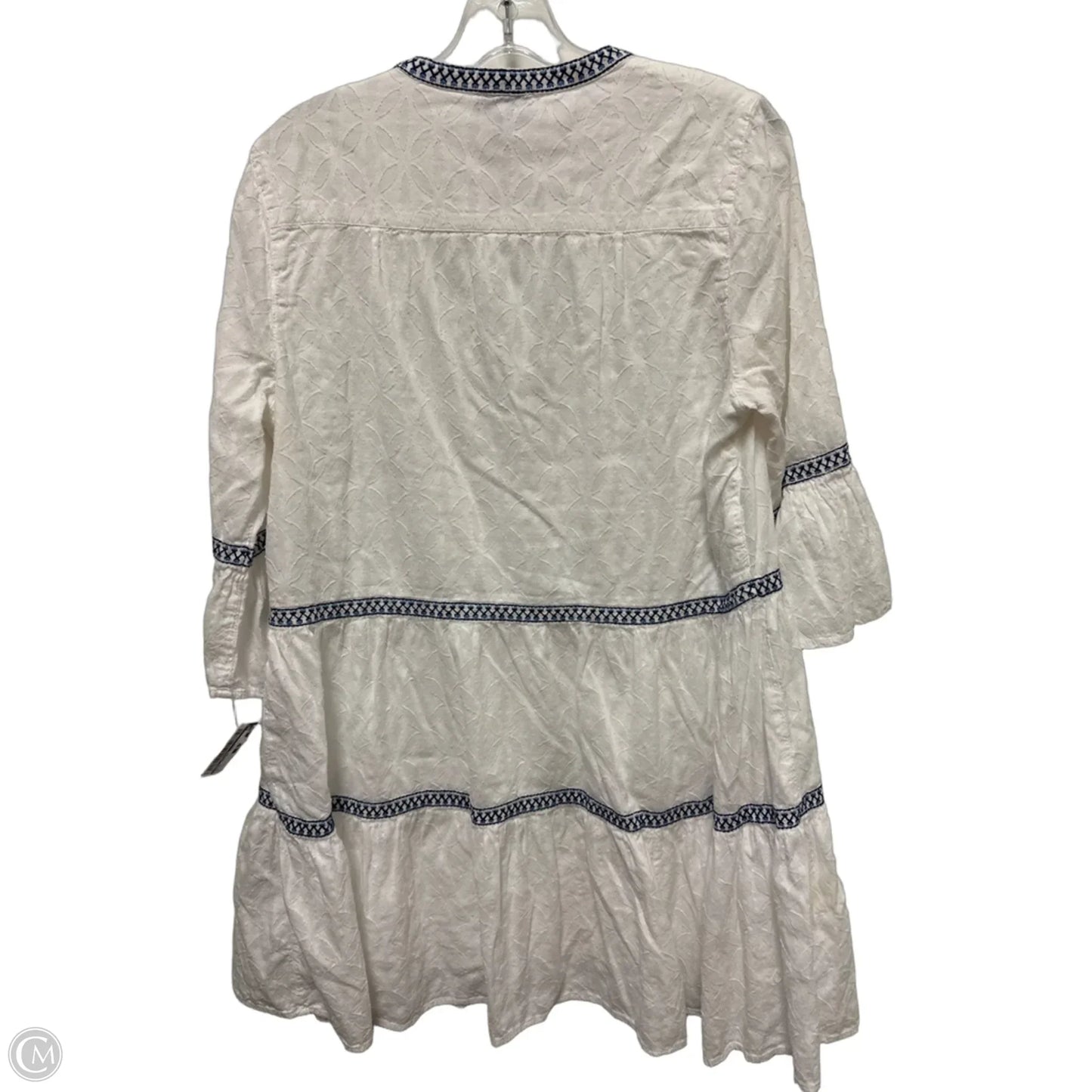Dress Casual Midi By Tommy Bahama In White, Size: M