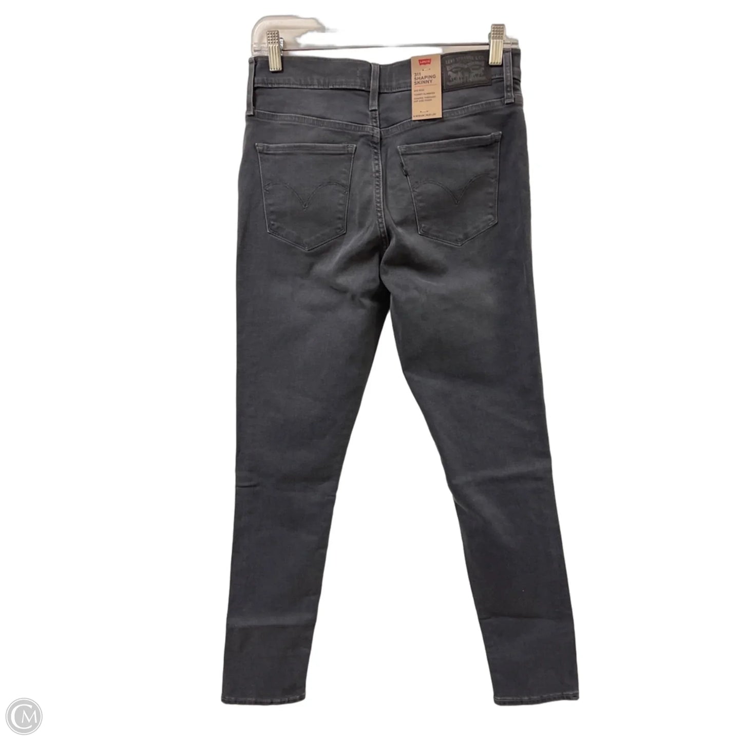 Jeans Skinny By Levis In Grey, Size: 6