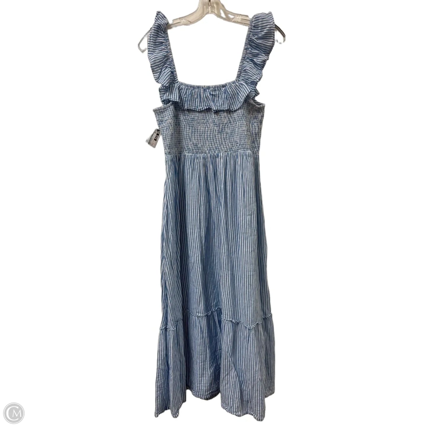 Dress Casual Midi By Vineyard Vines In Blue, Size: S