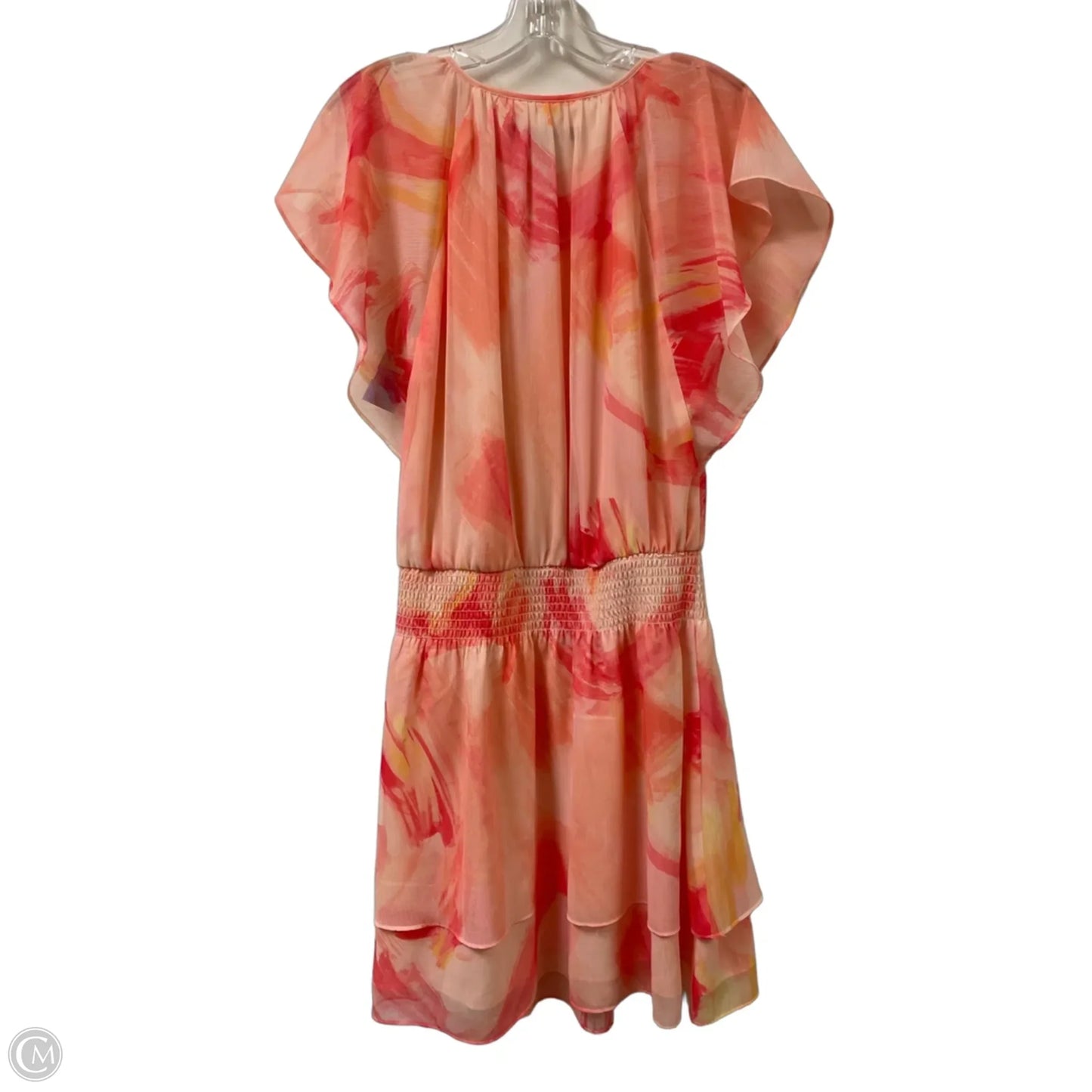 Dress Casual Midi By White House Black Market In Orange, Size: S