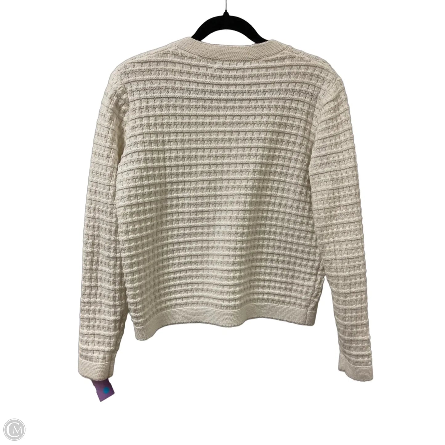 Sweater Cardigan By Dokotoo In Cream, Size: M