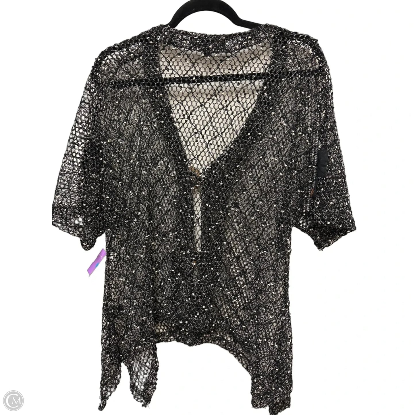 Sweater Cardigan By Clothes Mentor In Black, Size: Xl
