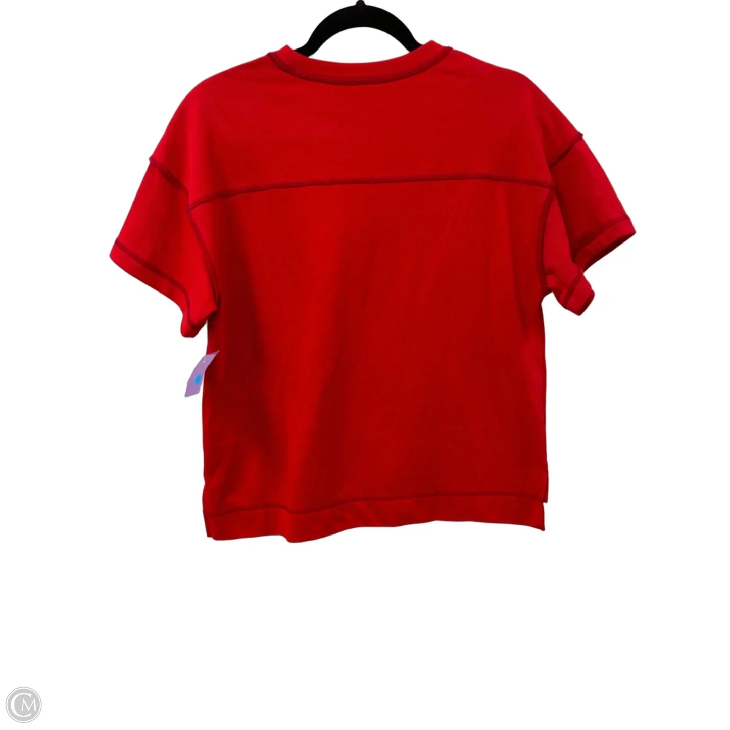 Top Short Sleeve By Clothes Mentor In Red, Size: S