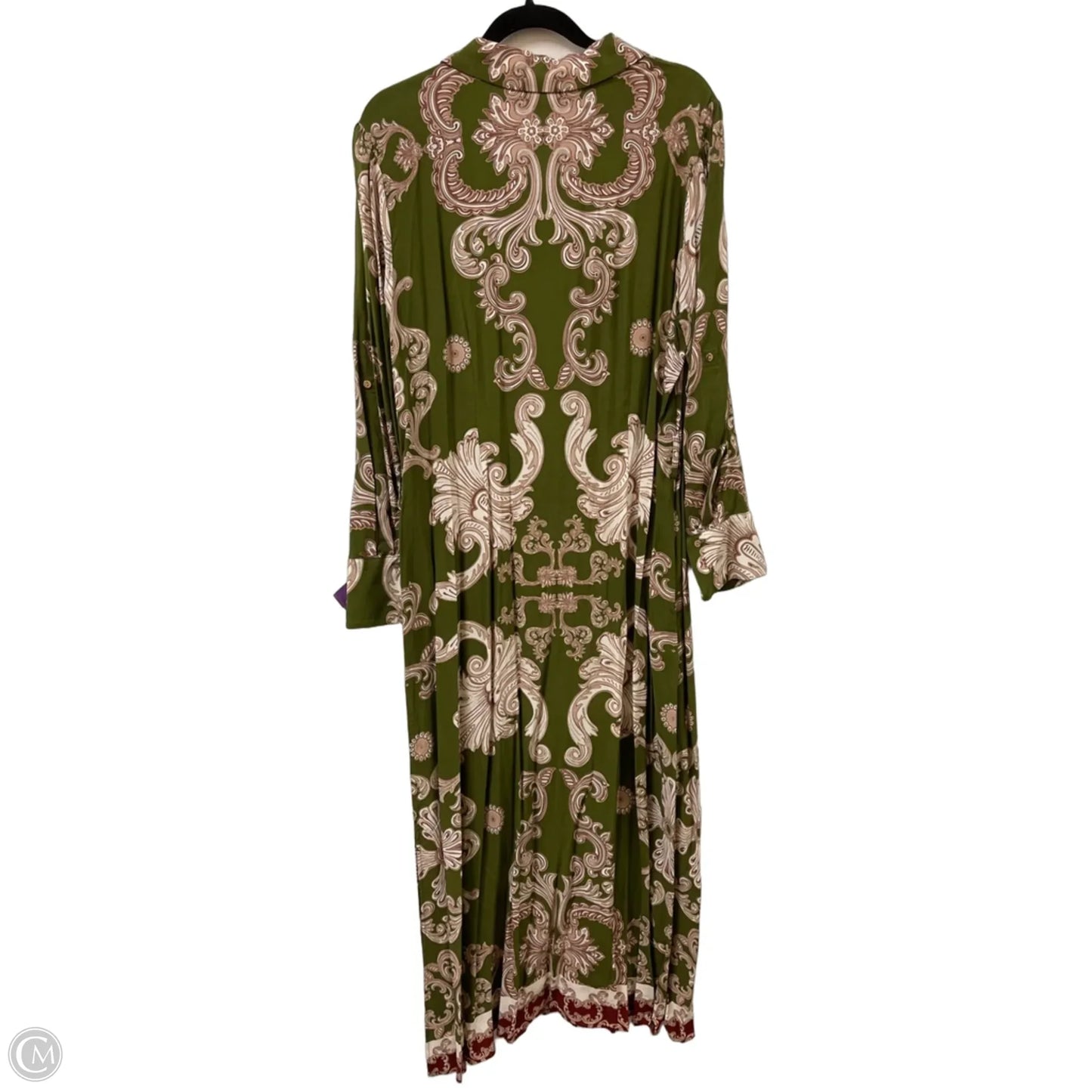 Dress Casual Maxi By Msk In Green, Size: Xl
