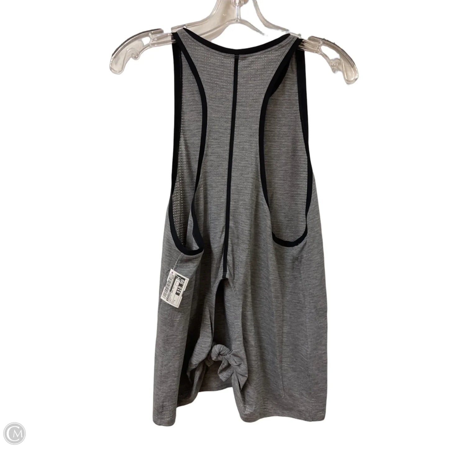 Athletic Tank Top By Lululemon In Grey, Size: S