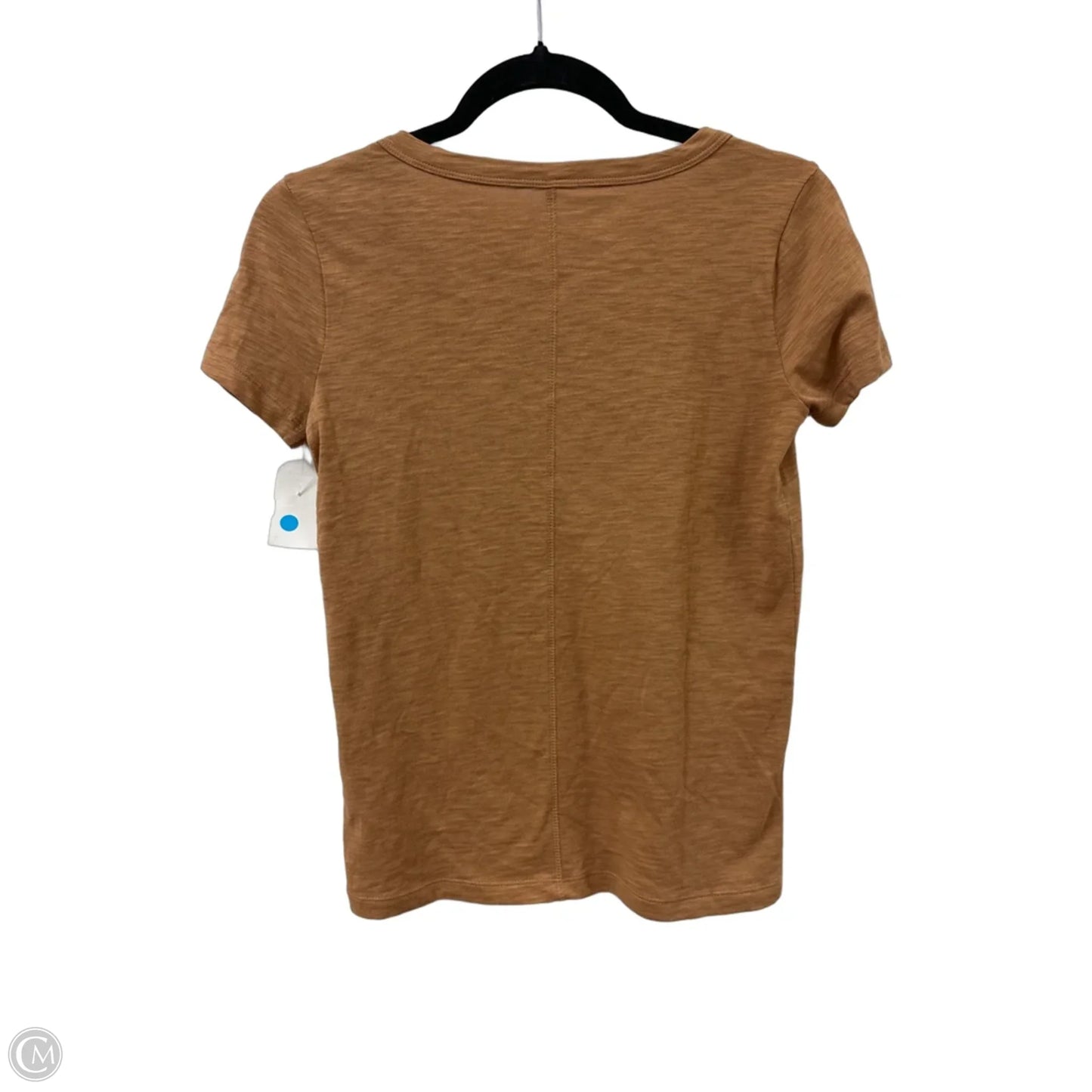 Top Short Sleeve By J. Crew In Tan, Size: Xxs
