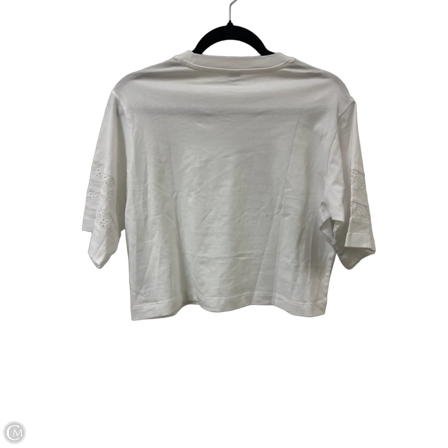 Top Short Sleeve By Old Navy In White, Size: Xs