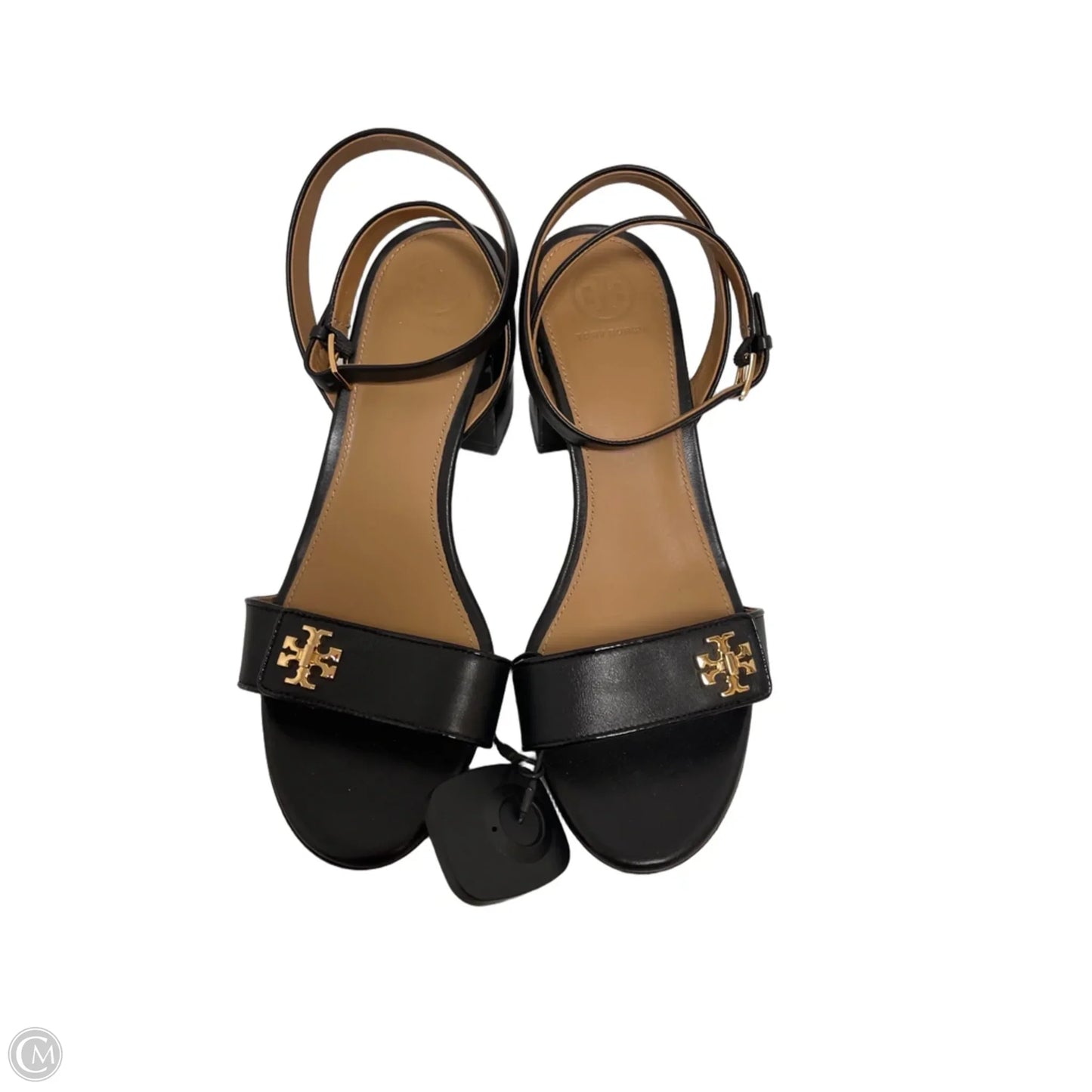 Sandals Designer By Tory Burch In Black, Size: 8.5