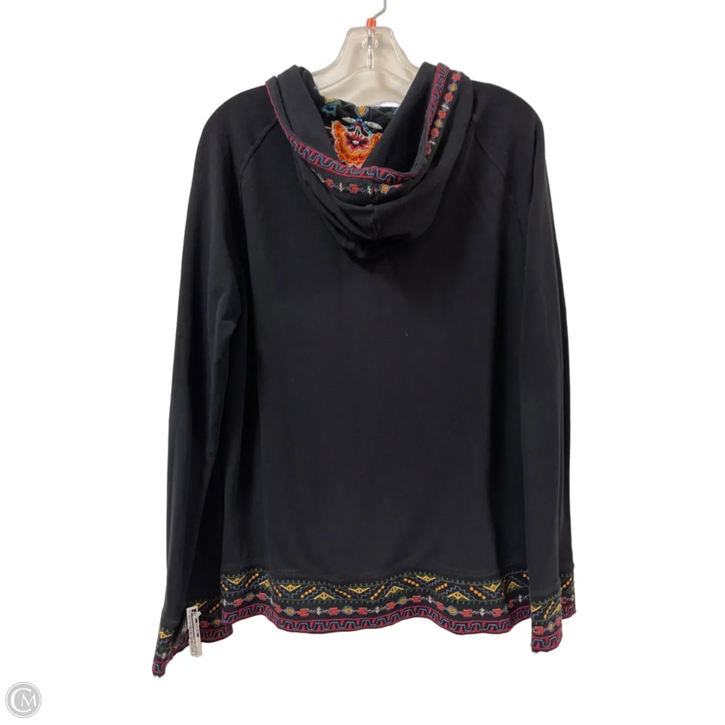 Jacket Designer By Johnny Was In Black, Size: L
