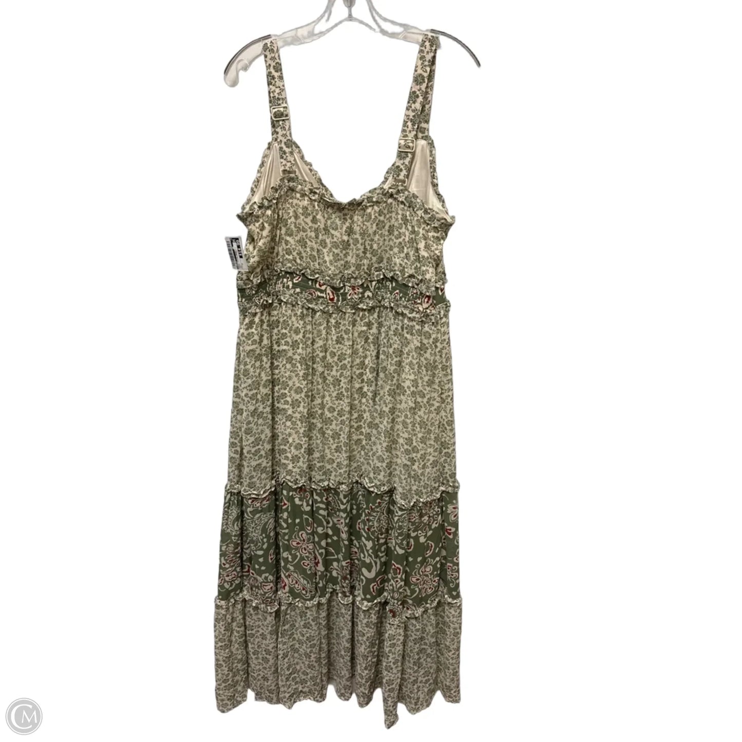 Dress Casual Maxi By Torrid In Green, Size: 1x