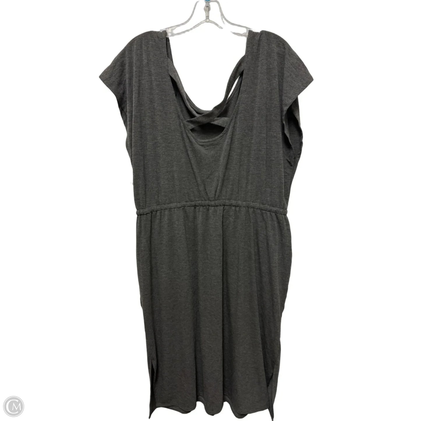Dress Casual Midi By Torrid In Grey, Size: 2x
