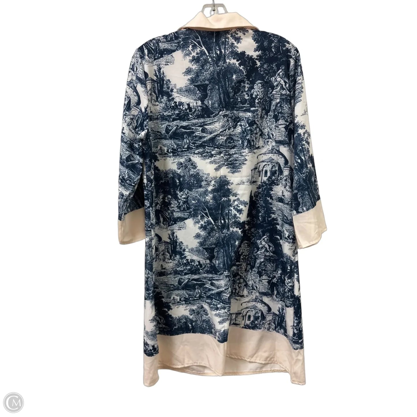 Dress Casual Midi By Shein In Blue, Size: L