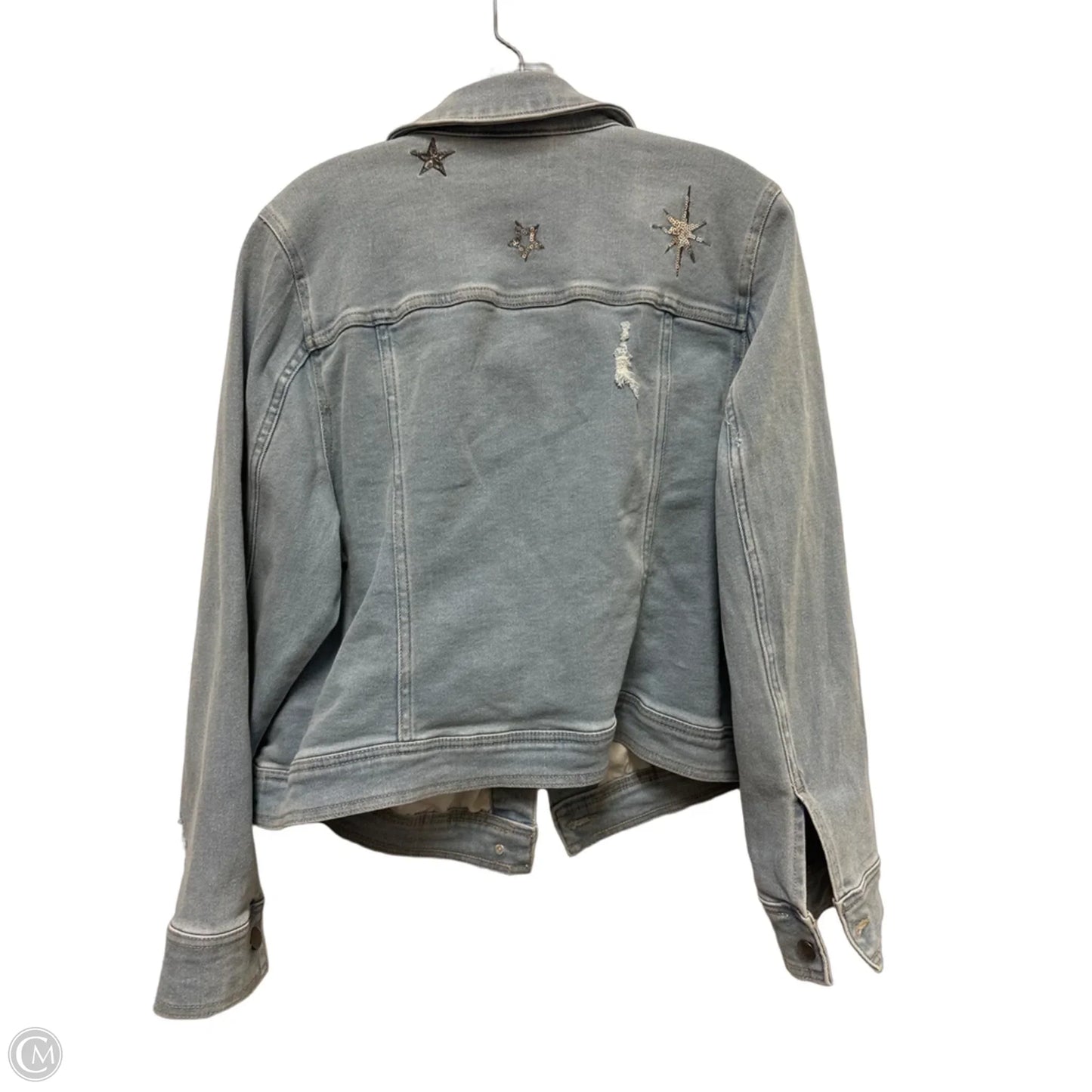 Jacket Denim By Lane Bryant In Blue Denim, Size: 1x