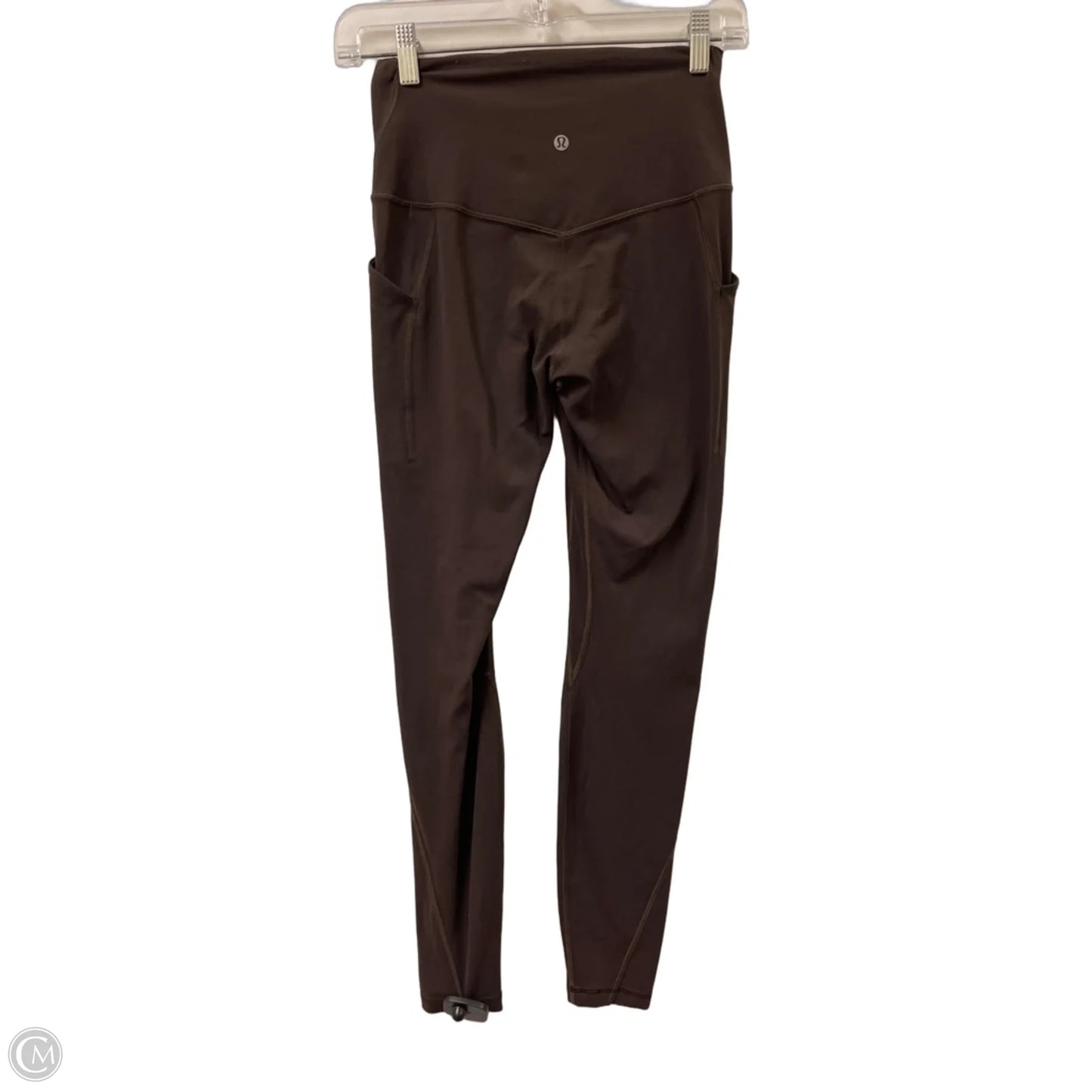 Athletic Leggings By Lululemon In Brown, Size: 6