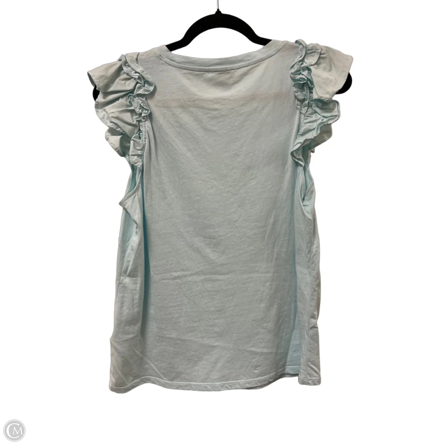 Top Sleeveless By J. Crew In Blue, Size: M